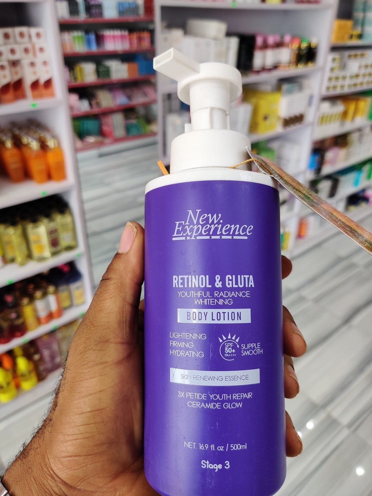 New Experience Retinol & Gluta Youthful Radiance Whitening, Stage 3 500ml