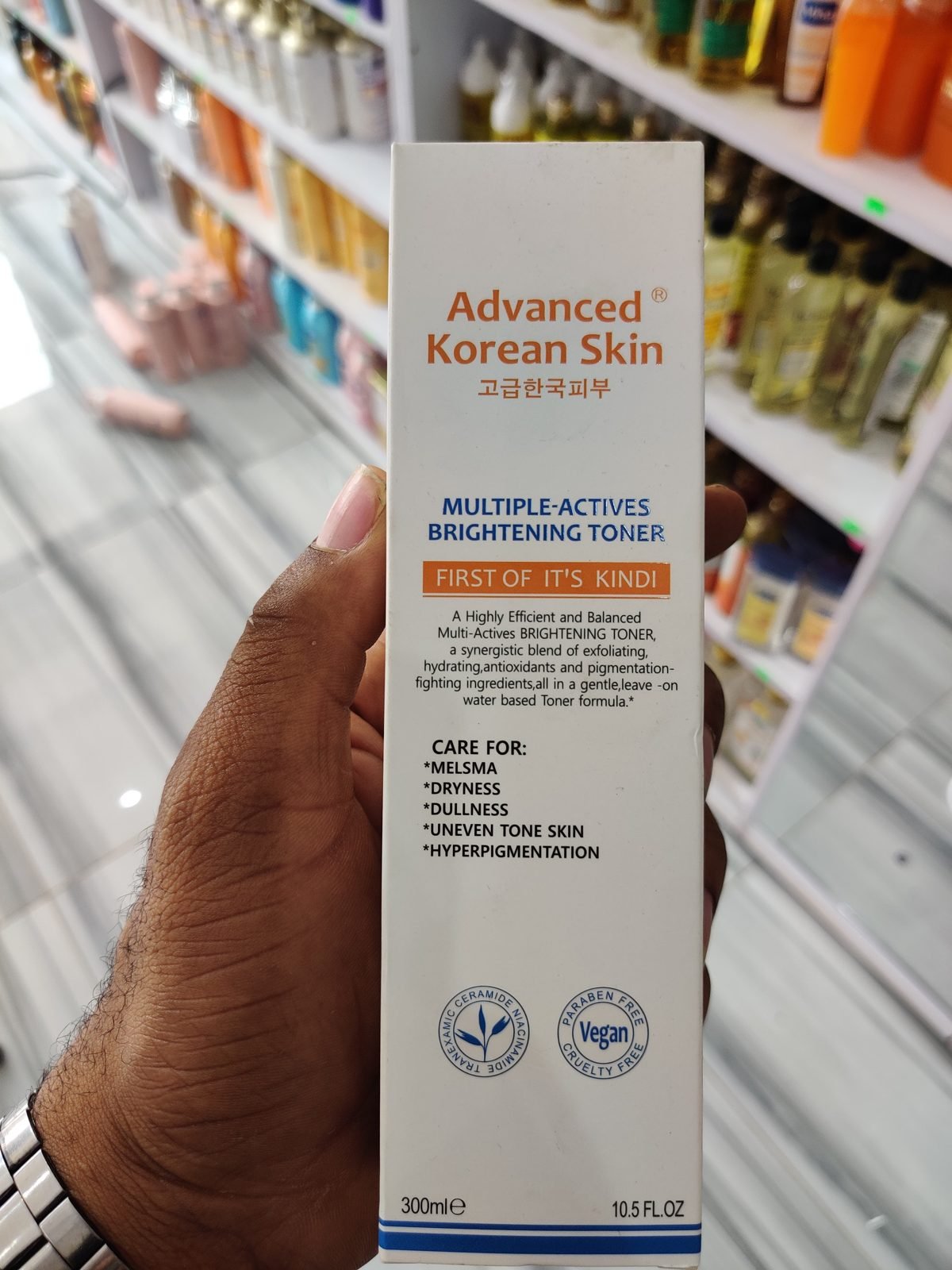 Advanced Korean Skin Multiple-Actives Brightening Toner (Tranexamic/Ceramide/Niacinamide) - First Of It's Kind 300 ml / 10.5 fl.oz