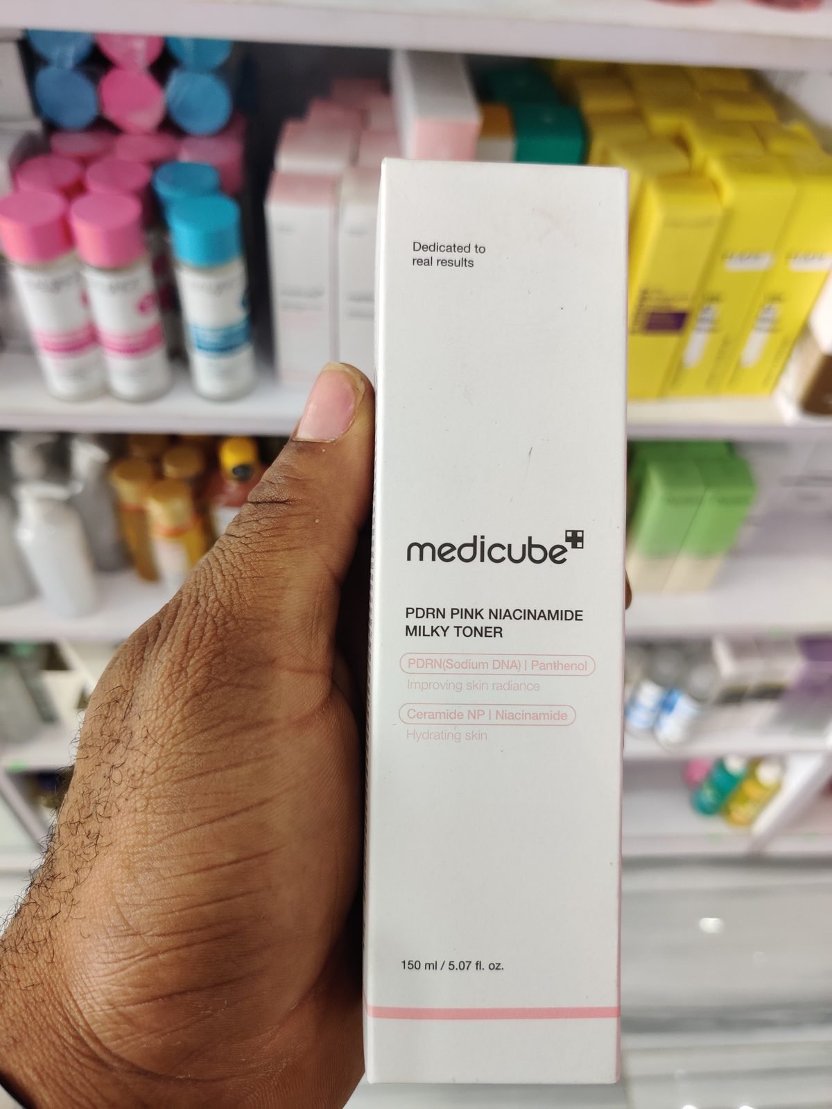 medicube PDRN Pink Niacinamide Milky Toner (PDRN/Panthenol/Ceramide NP/Niacinamide) 150 ml / 5.07 fl.oz