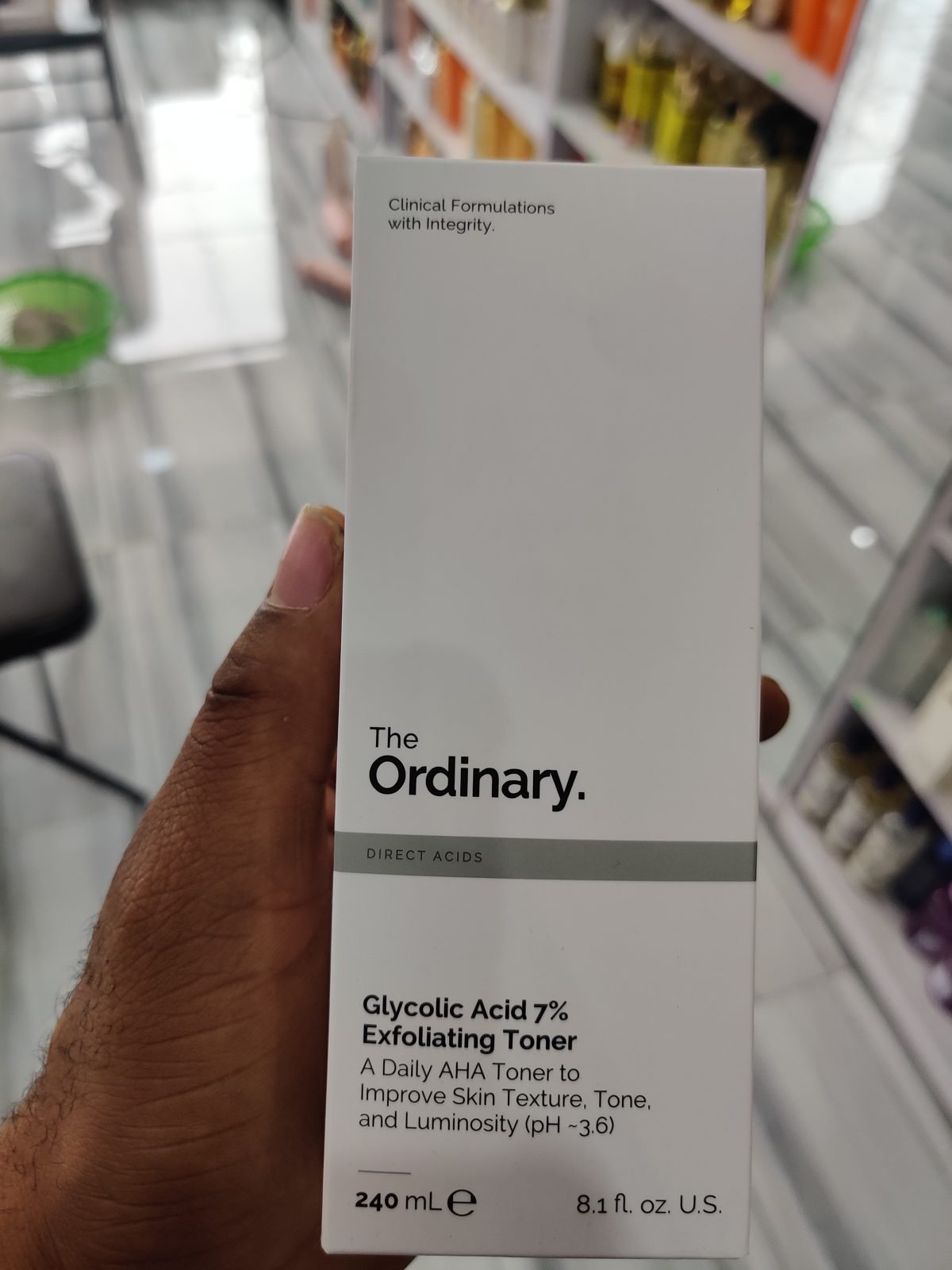 The Ordinary Glycolic Acid 7% Exfoliating Toner 240 mL / 8.1 fl. oz. U.S.