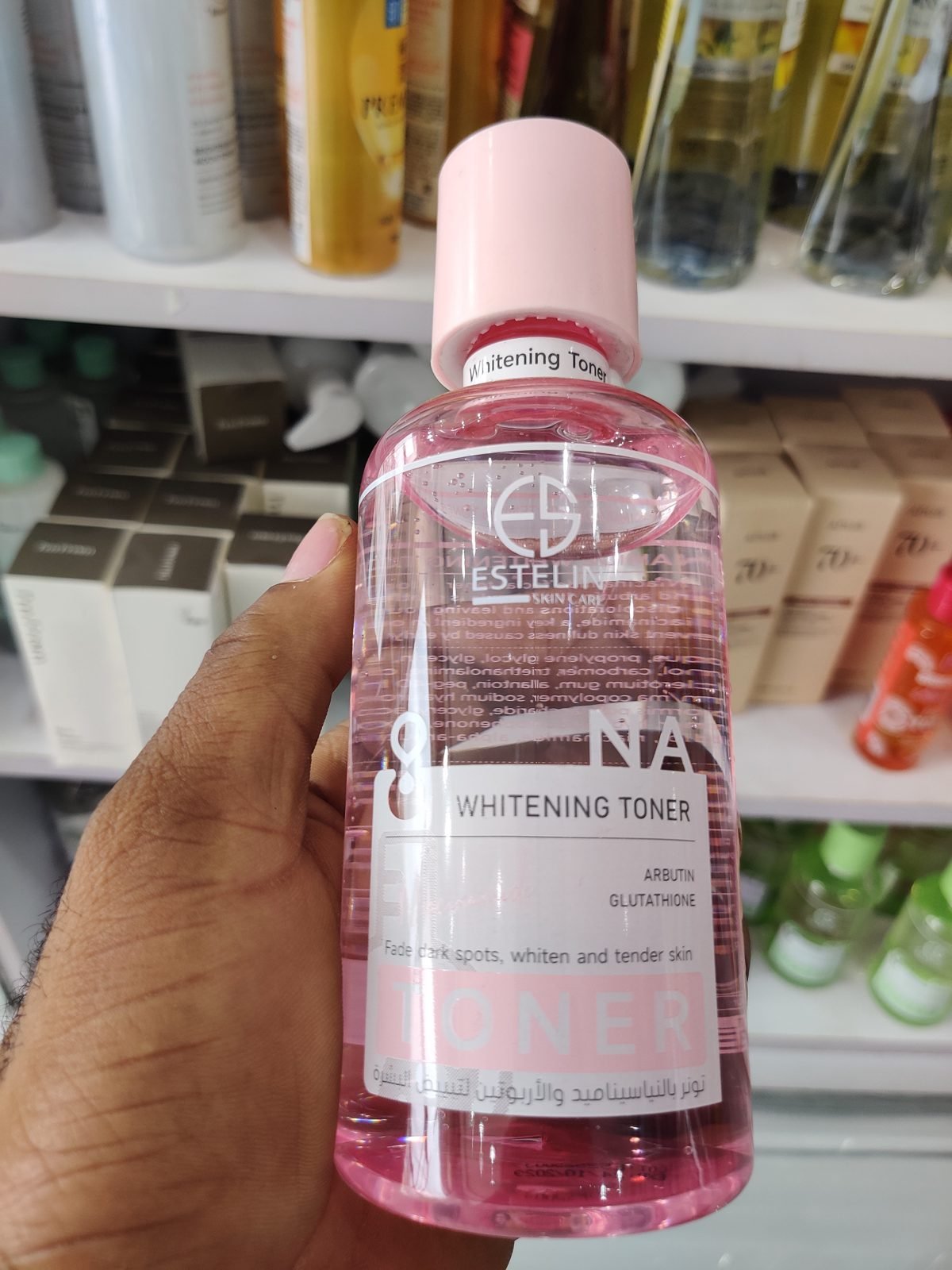 Estelin Whitening Toner (Arbutin/Glutathione)