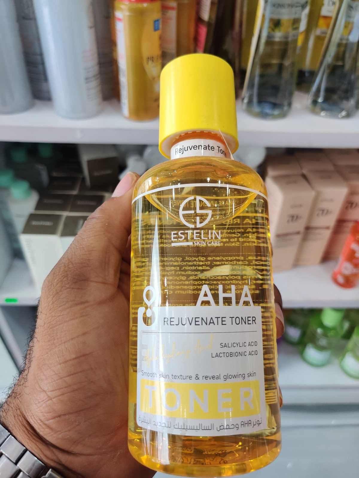 Estelin AHA Rejuvenate Toner (Salicylic/Lactobionic Acid)