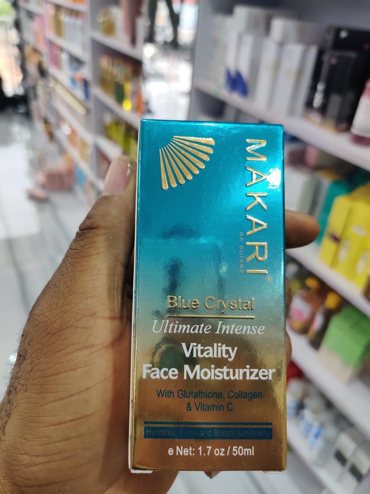 Makari de Suisse Blue Crystal Ultimate Intense Vitality Face Moisturizer 50ml