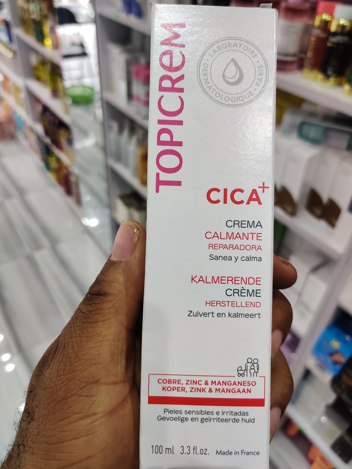 Topicrem CICA+ Crema Calmante Reparadora 100ml