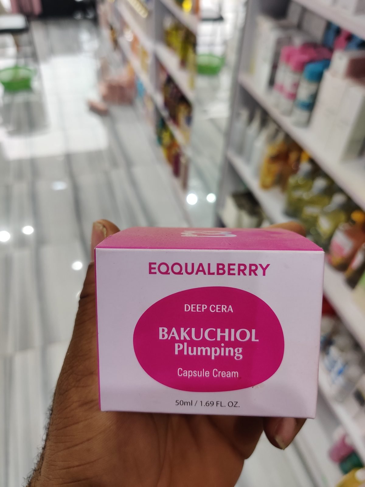 Eqqualberry Deep Cera Bakuchiol Plumping Capsule Cream 50ml