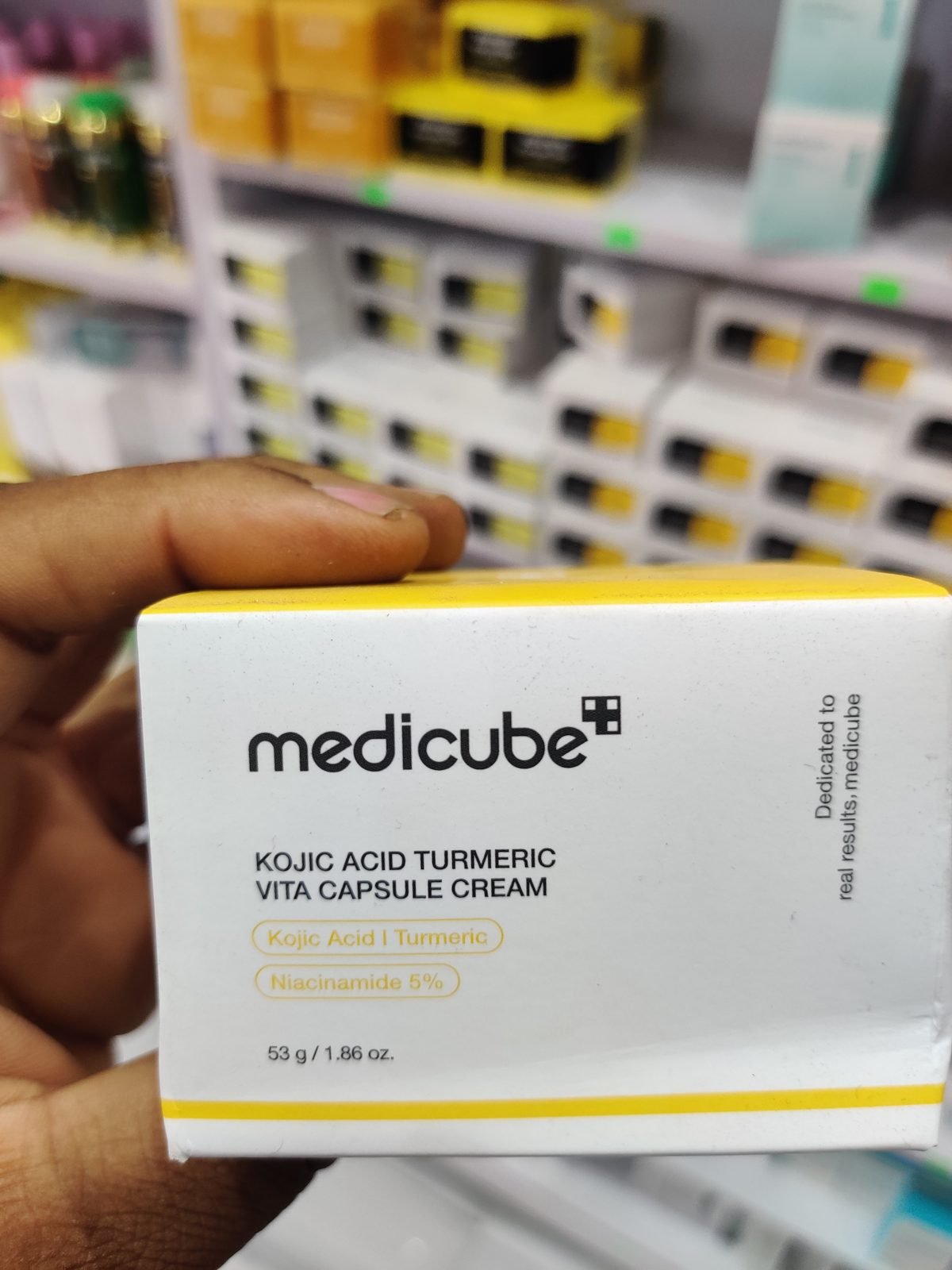 Medicube Kojic Acid Turmeric Vita Capsule Cream 53g