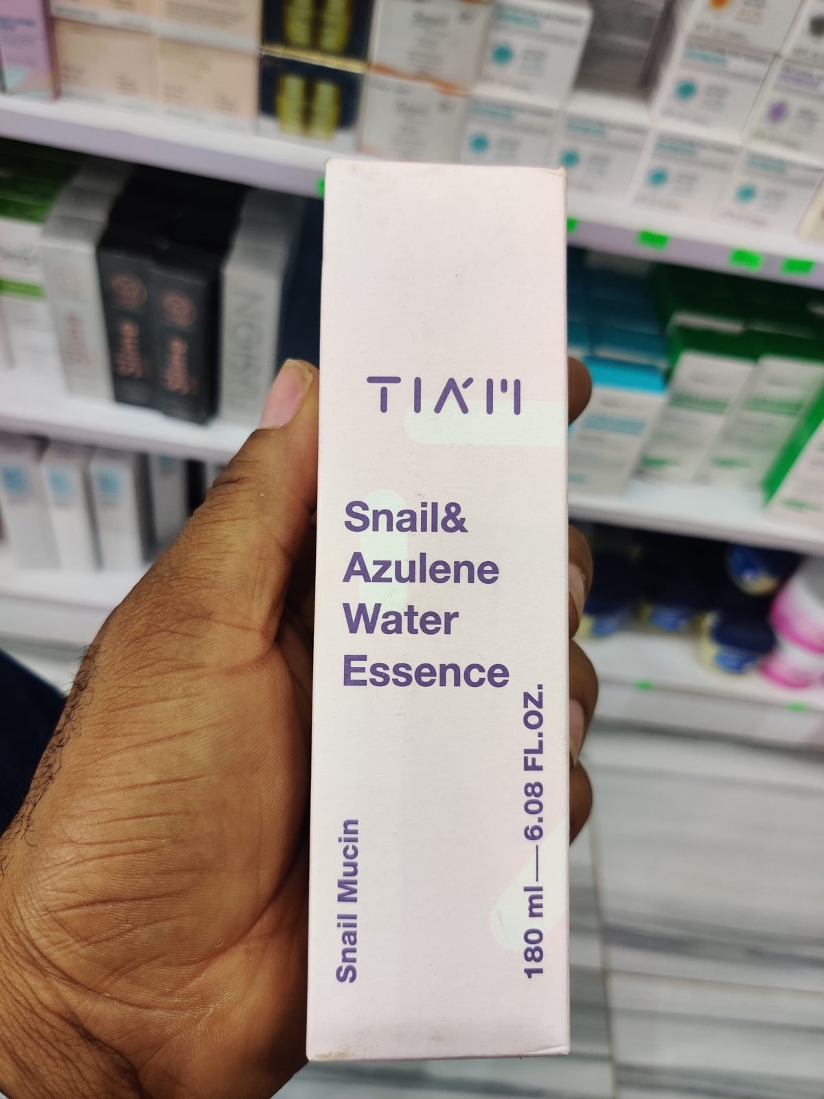 TIA'M Snail & Azulene Water Essence 180ml