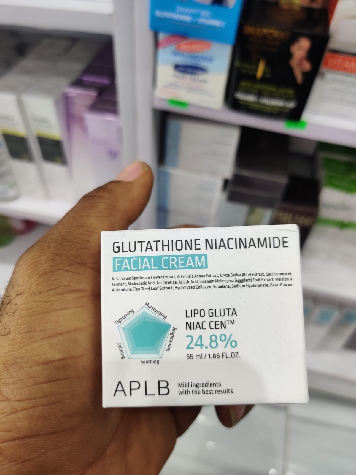 APLB Glutathione Niacinamide Facial Cream (Lipo Gluta Niac Cen 24.8%) 55ml