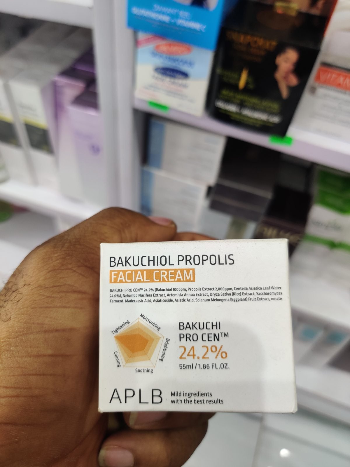 APLB Bakuchiol Propolis Facial Cream (Bakuchi Pro Cen 24.2%) 55ml