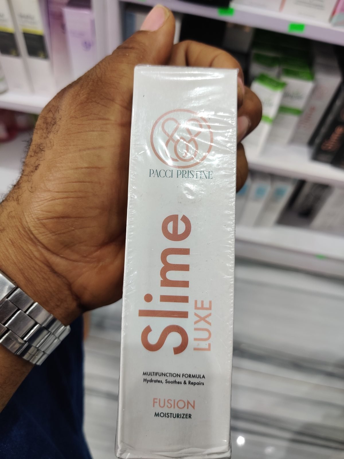 Pacci Pristine Slime Luxe Fusion Moisturizer, Multifunction Formula: Hydrates, Soothes & Repairs