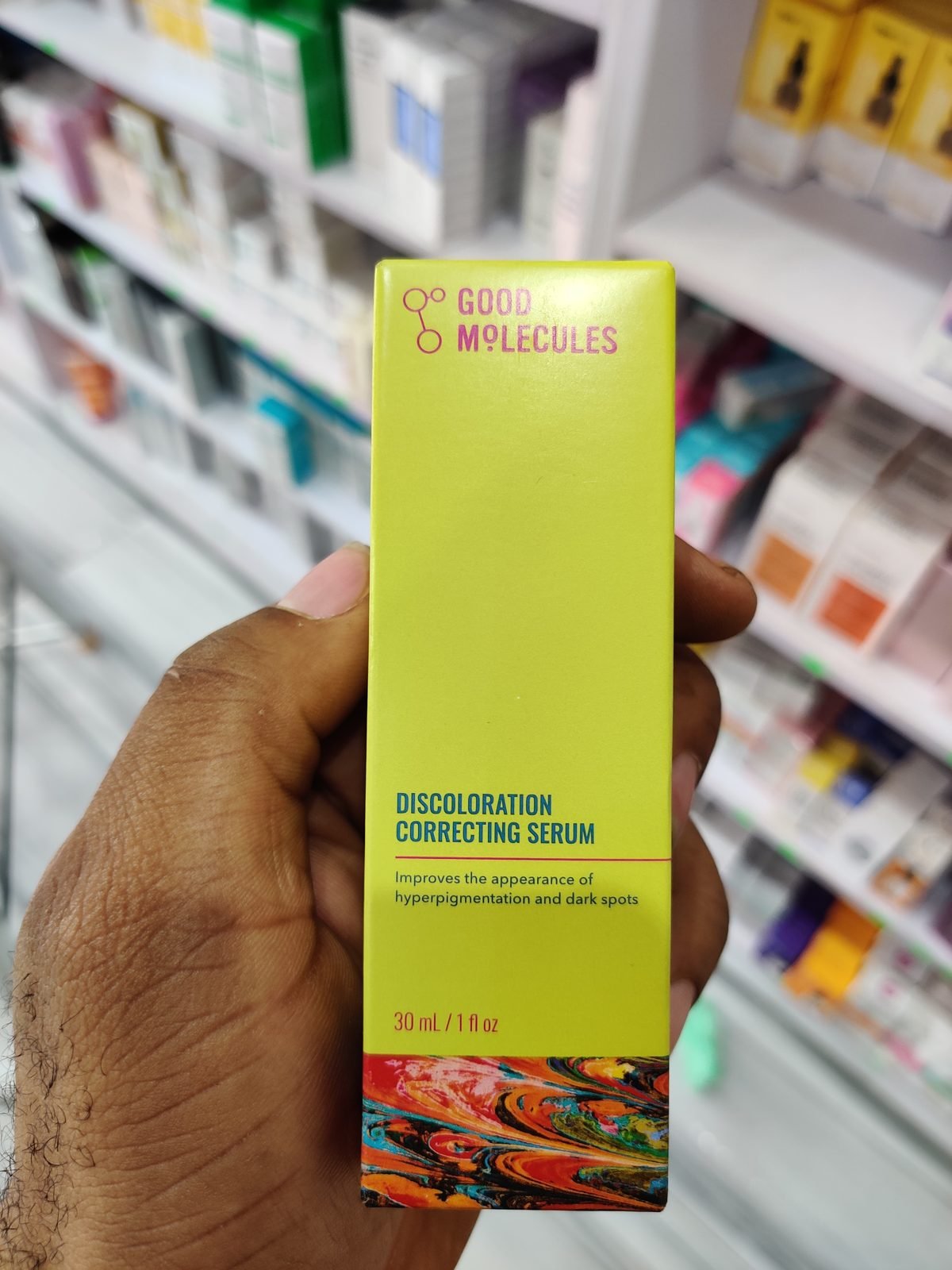 Good Molecules Discoloration Correcting Serum, improves hyperpigmentation and dark spots 30ml