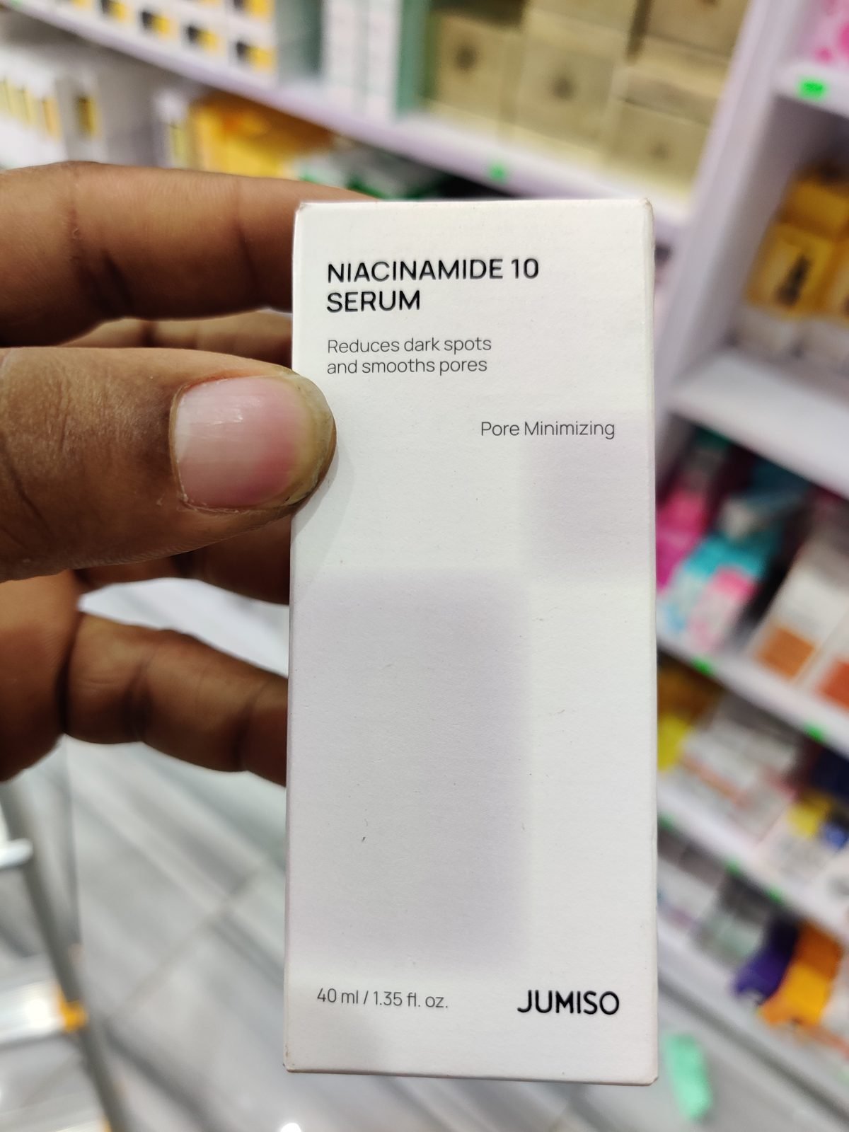 JUMISO Niacinamide 10 Serum, Reduces Dark Spots and Smooths Pores, Pore Minimizing 40ml