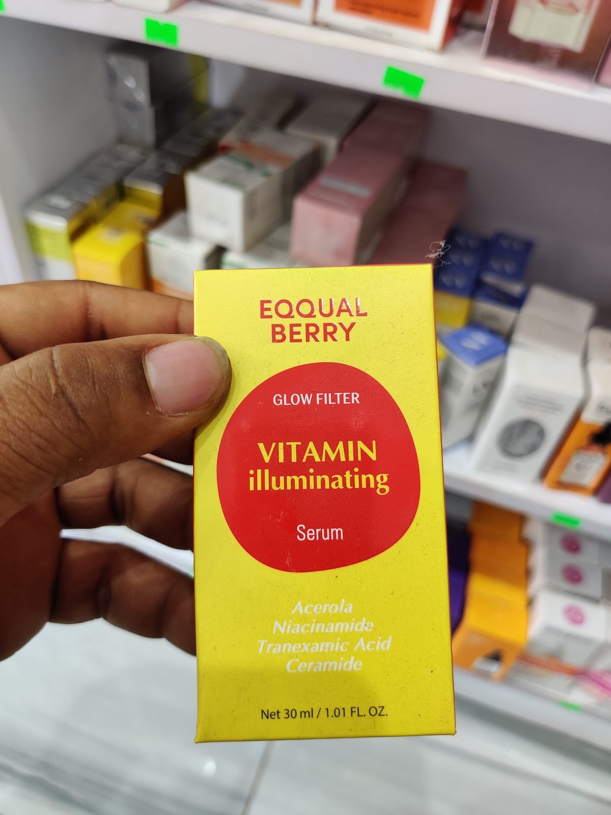 Eqqual Berry Glow Filter Vitamin Illuminating Serum (Acerola, Niacinamide, Tranexamic Acid, Ceramide) 30ml