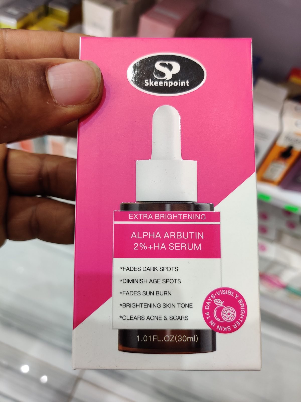 Skeenpoint Alpha Arbutin 2%+HA Serum (Extra Brightening) 30ml