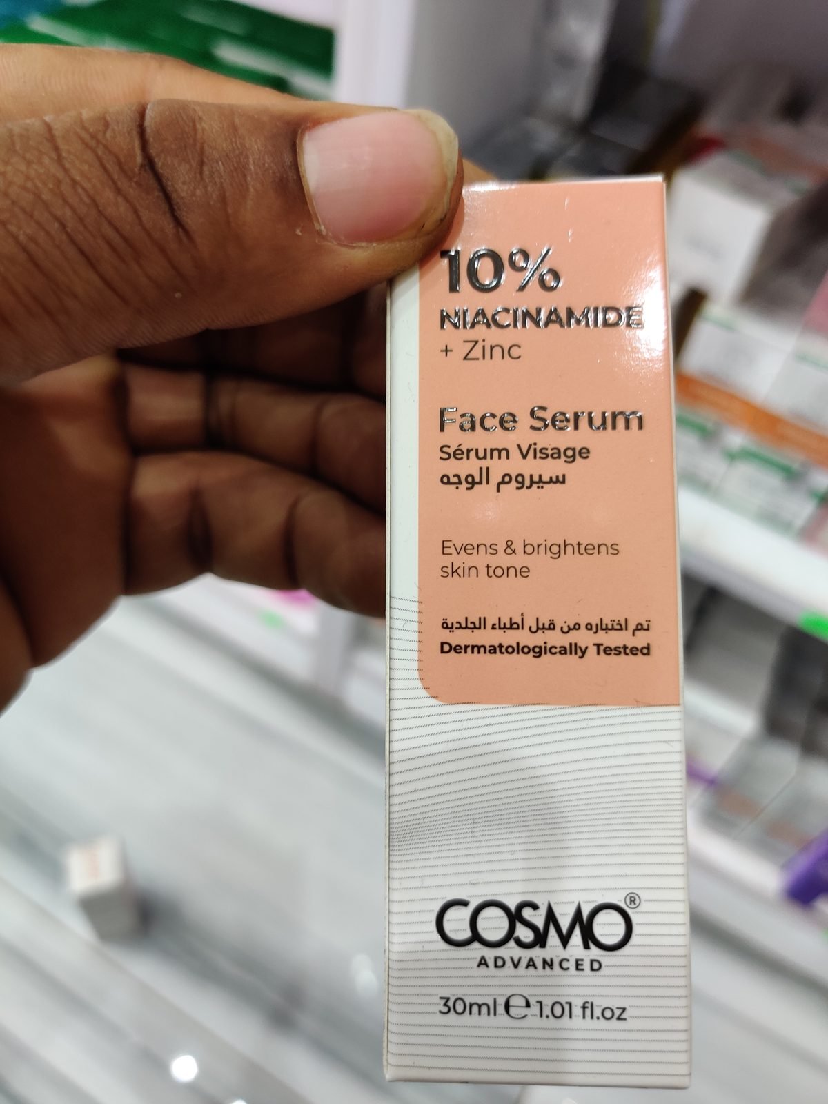 COSMO ADVANCED 10% Niacinamide + Zinc Face Serum 30ml