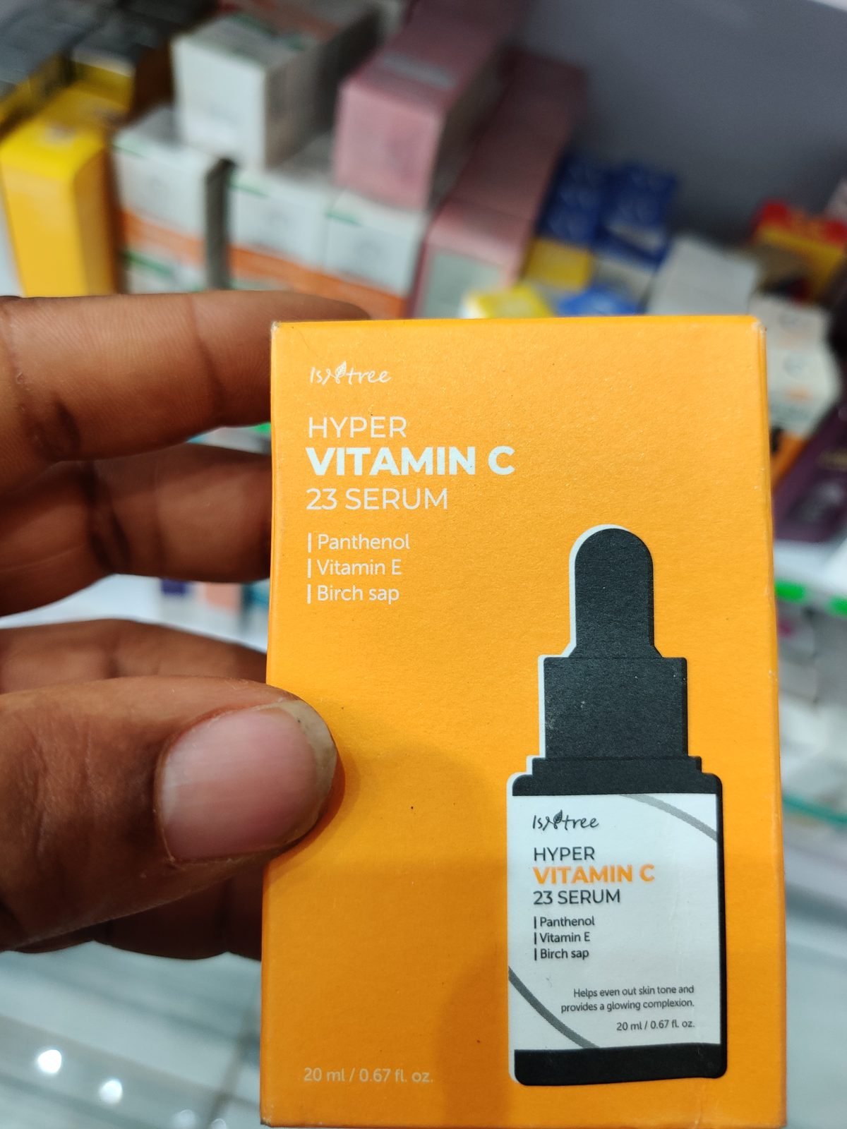 Isntree Hyper Vitamin C 23 Serum (Panthenol, Vitamin E, Birch Sap) 20ml