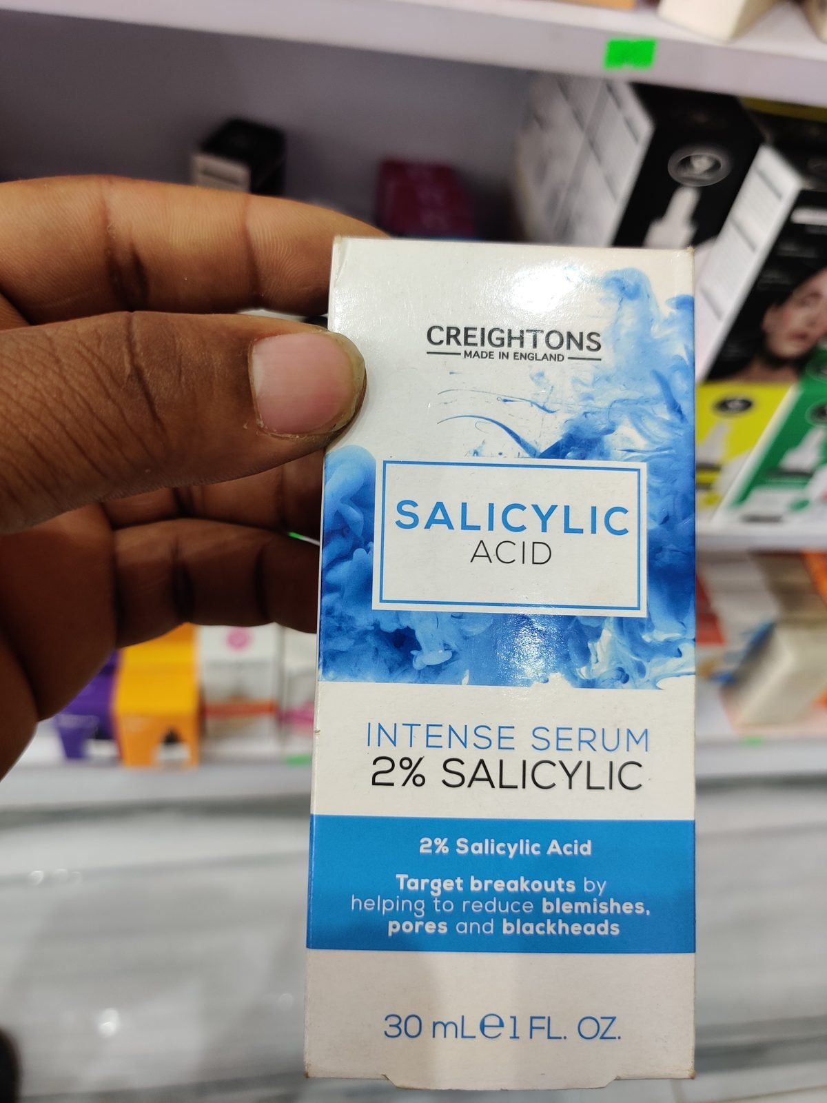 Creightons Salicylic Acid Intense Serum, 2% Salicylic (Made in England) 30ml