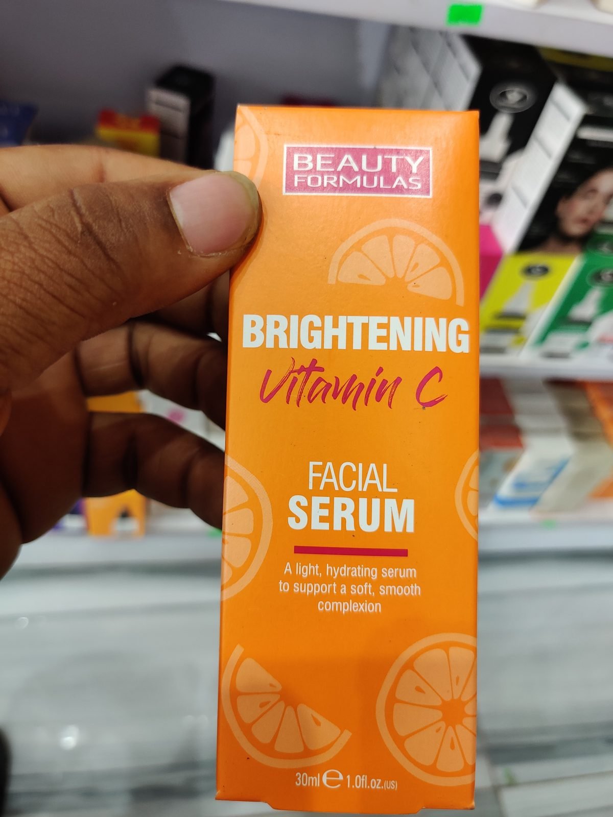 Beauty Formulas Brightening Vitamin C Facial Serum, A light hydrating serum 30ml