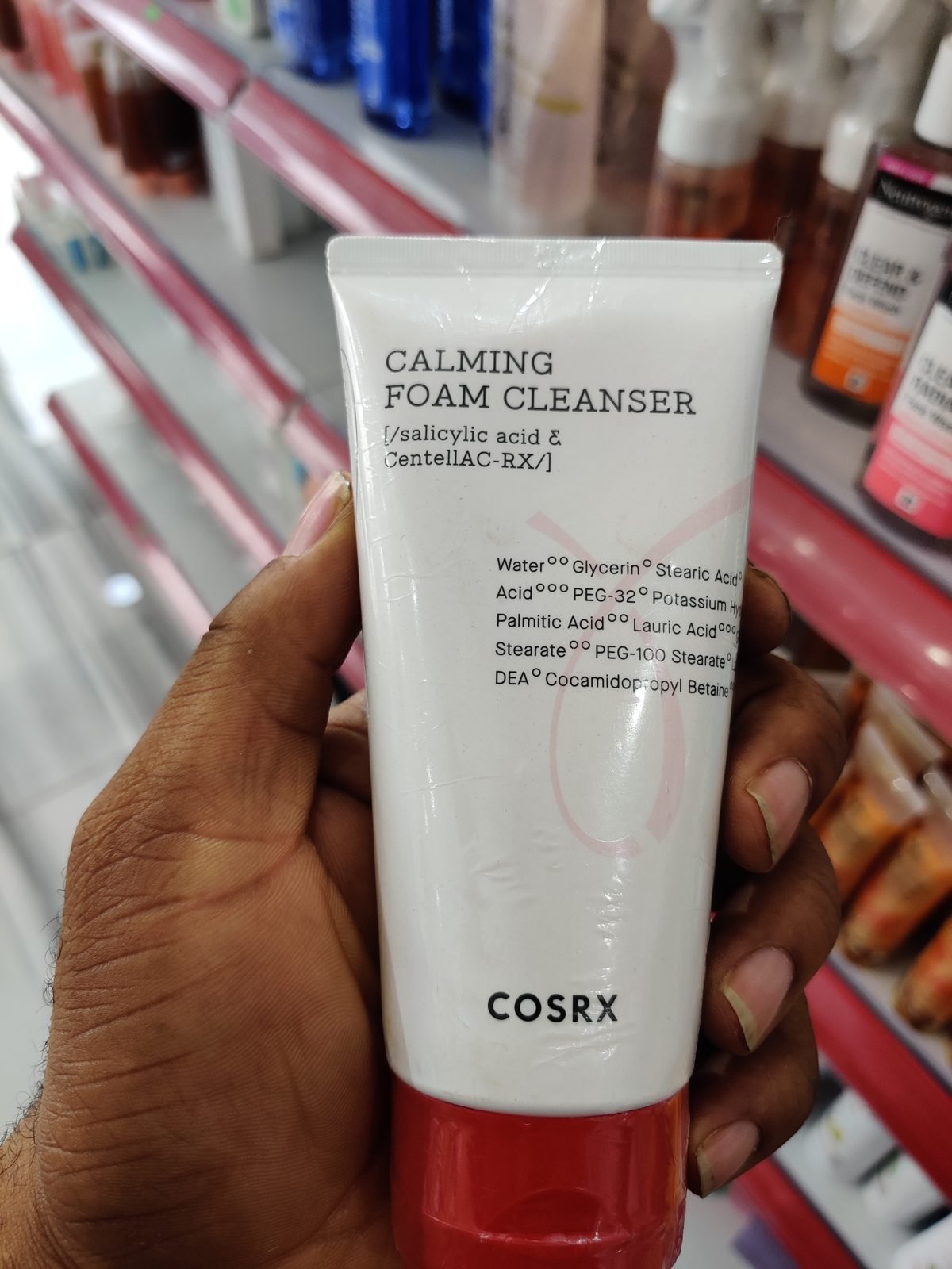 COSRX Calming Foam Cleanser (Salicylic Acid & CentellAC-RX)