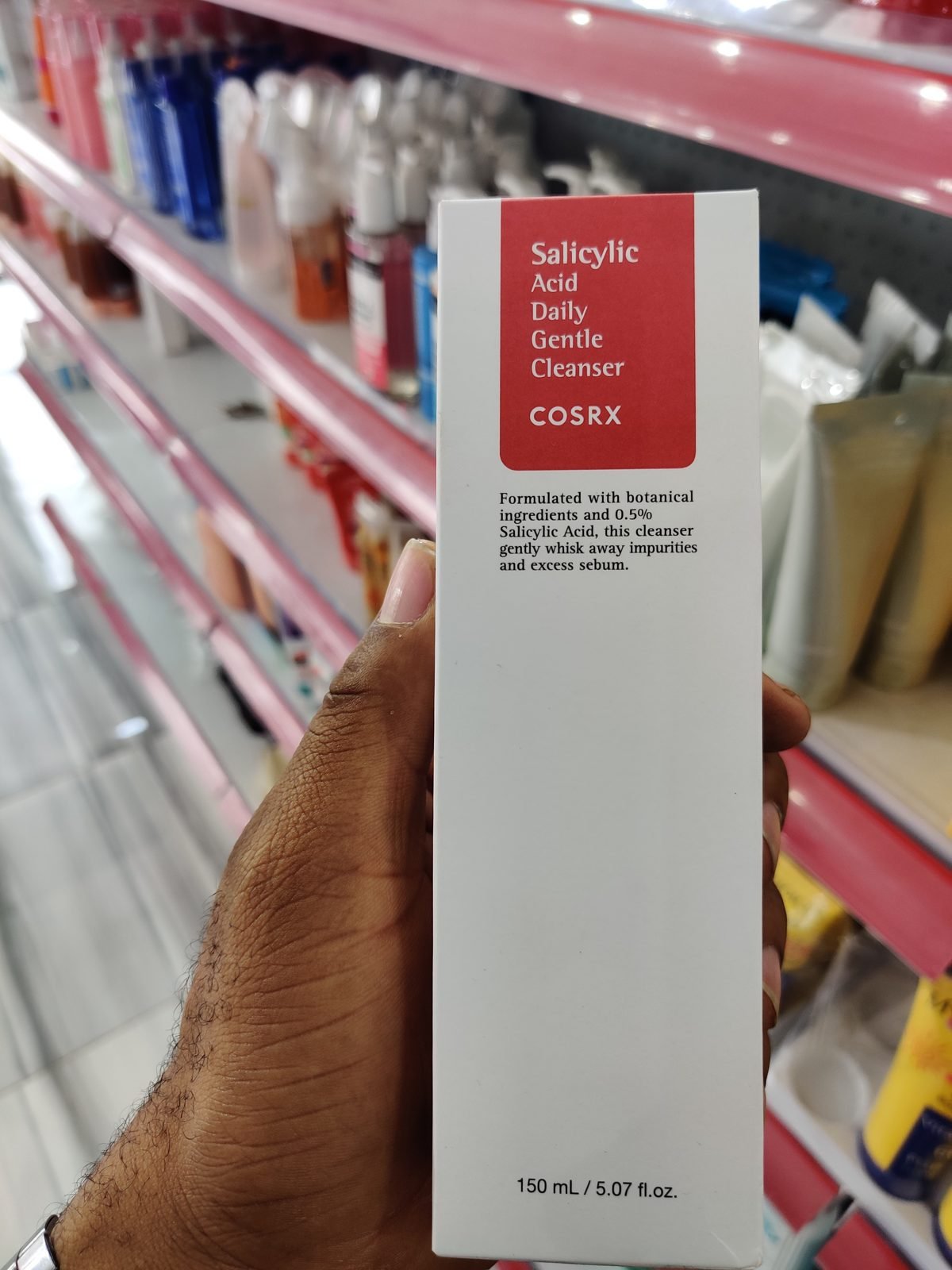 COSRX Salicylic Acid Daily Gentle Cleanser, 0.5% Salicylic Acid 150ml