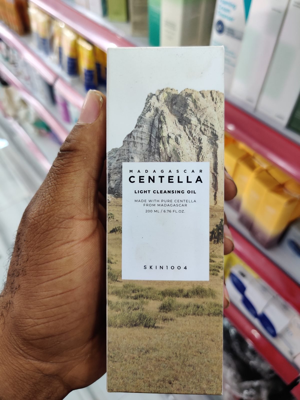 SKIN1004 Madagascar Centella Light Cleansing Oil, Made With Pure Centella From Madagascar 200ml