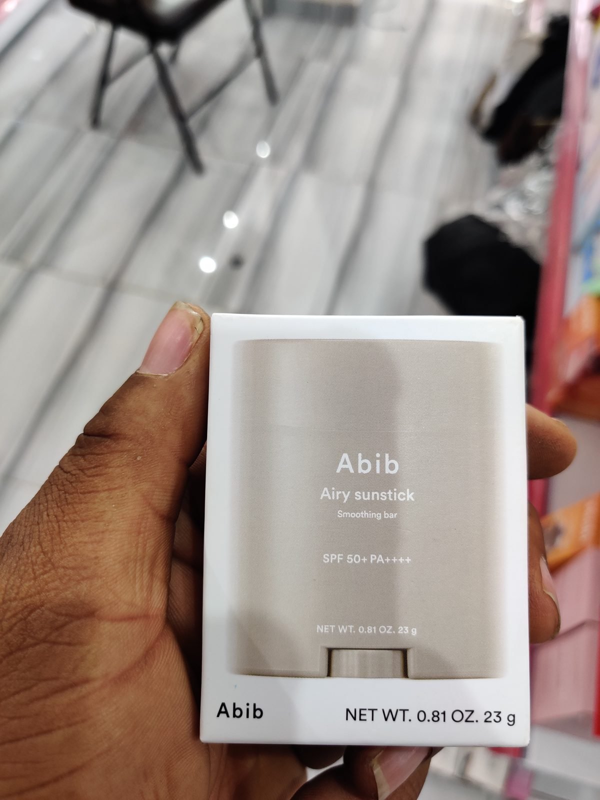 Abib Airy Sunstick Smoothing Bar SPF50+ PA++++ 23g