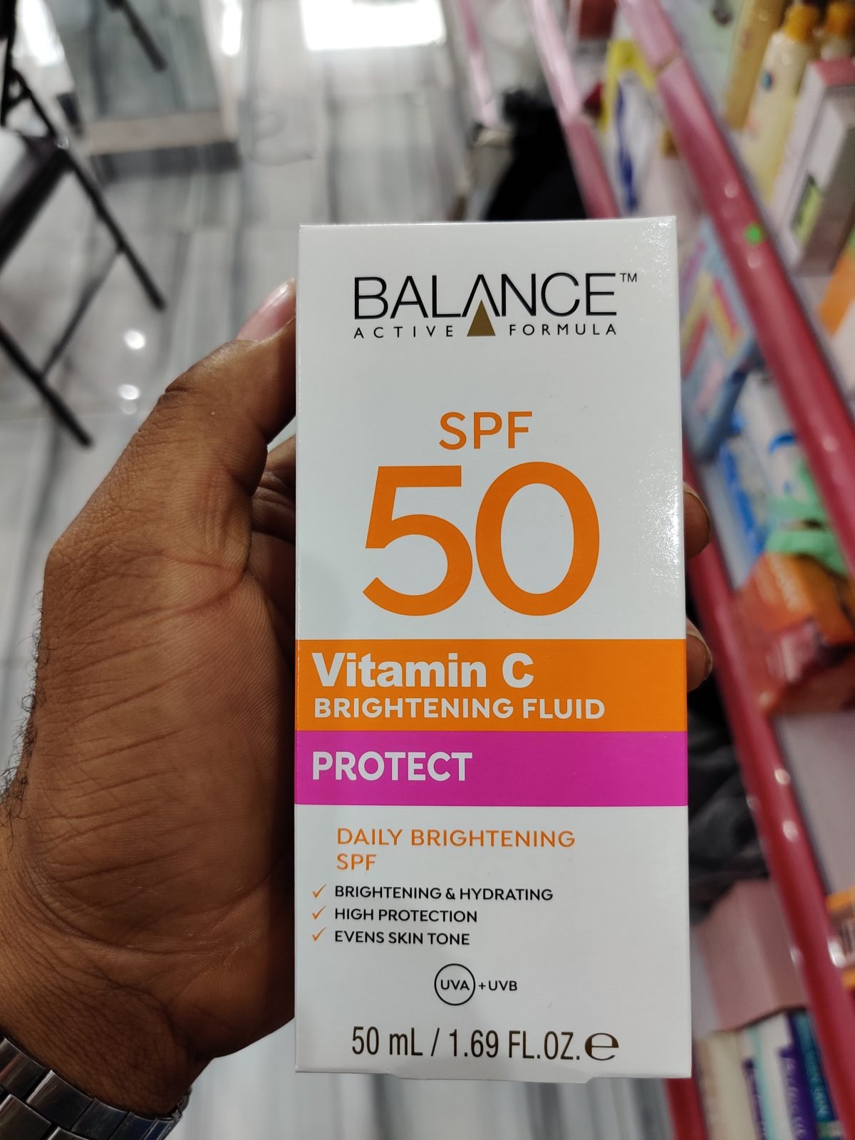 Balance Vitamin C Brightening Fluid SPF50 Protect 50ml