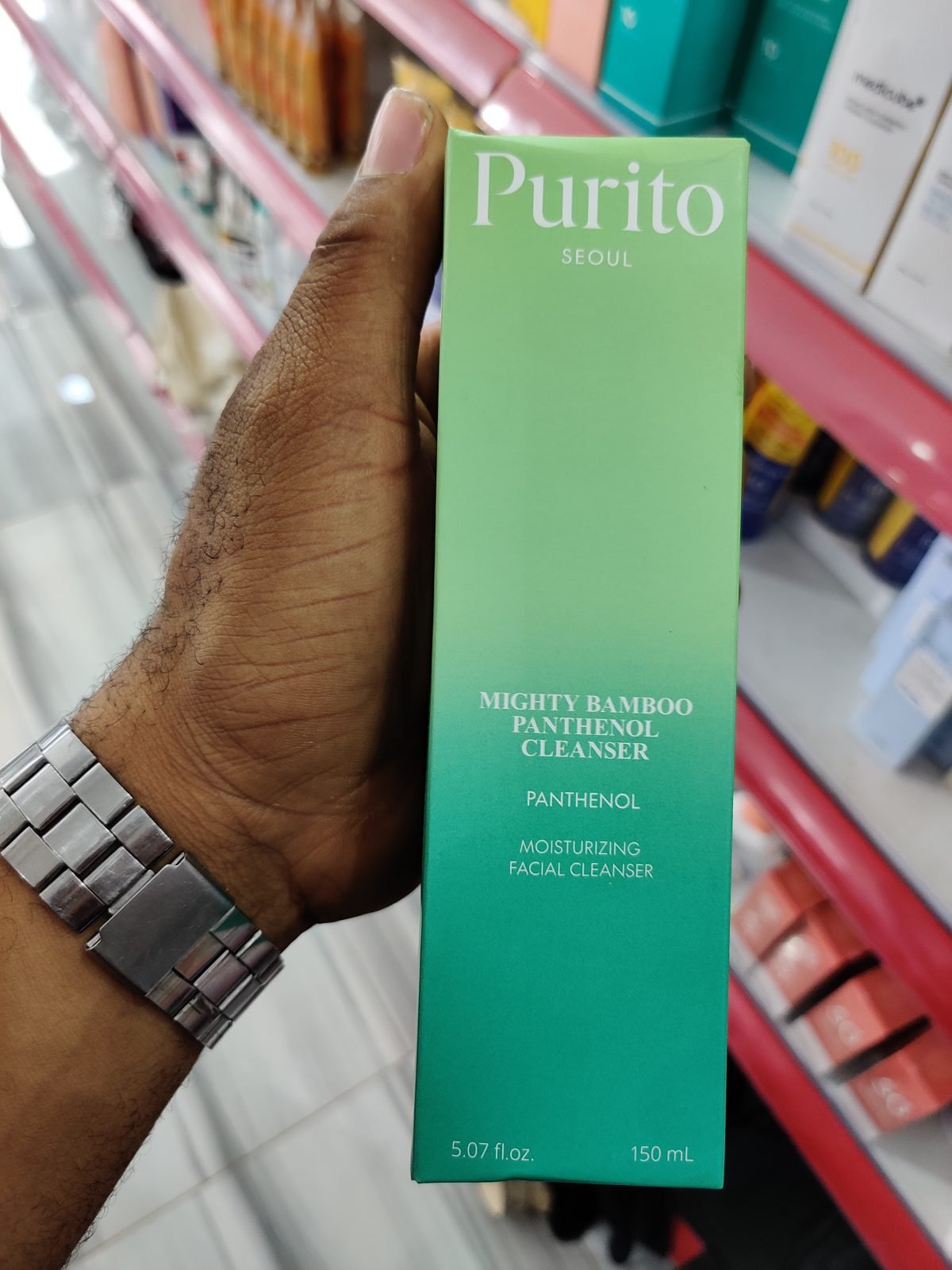 Purito Mighty Bamboo Panthenol Cleanser / Moisturizing Facial Cleanser 150ml