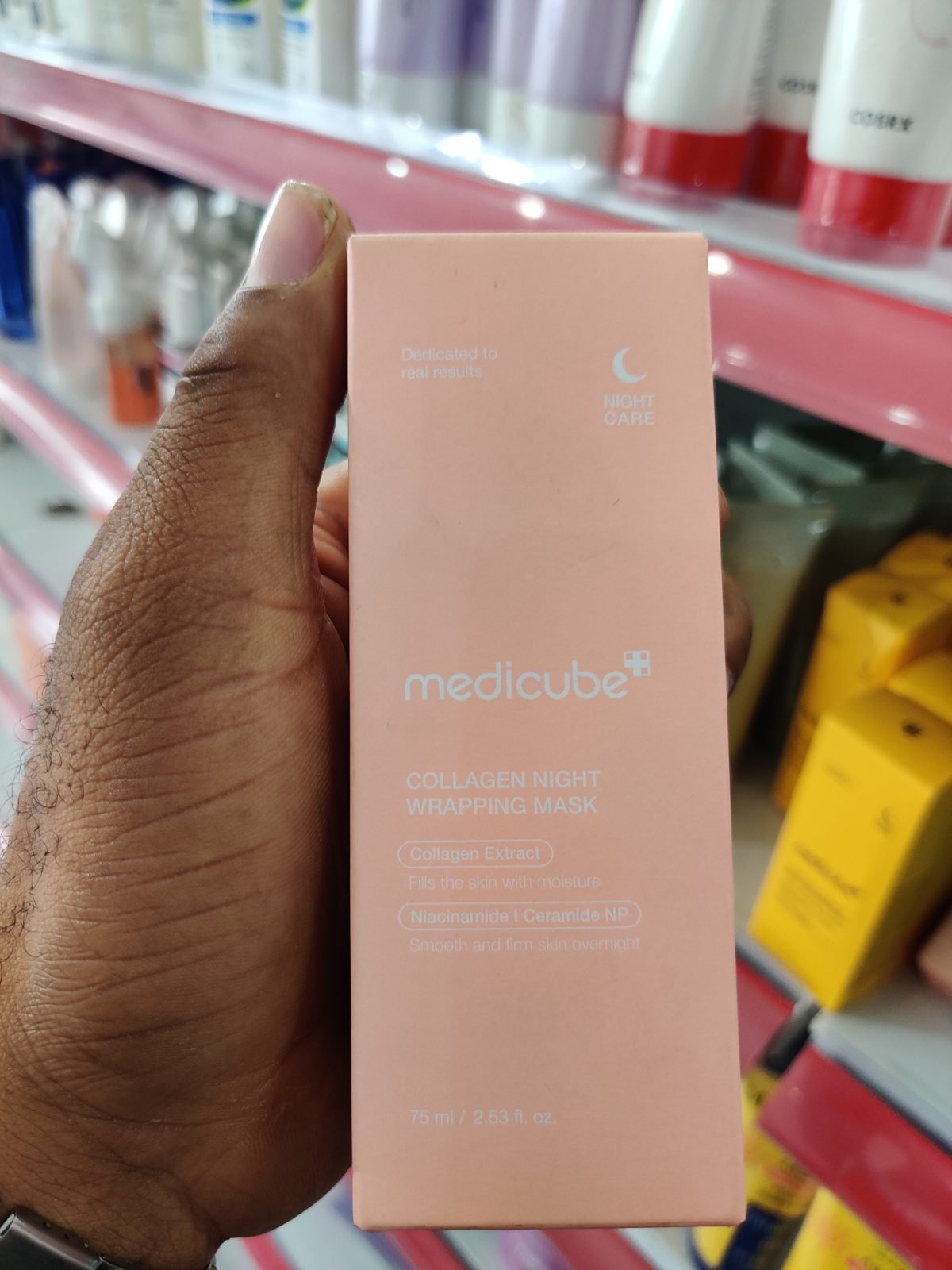 Medicube Collagen Night Wrapping Mask, Collagen Extract, Niacinamide/Ceramide NP 75ml / 2.53 fl.oz