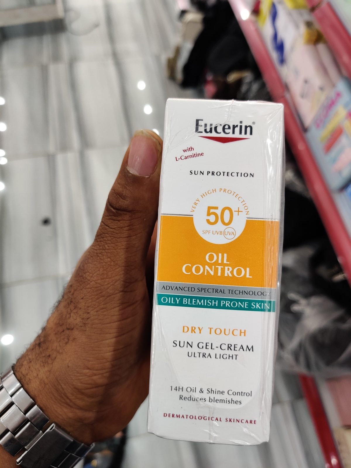 Eucerin Oil Control Dry Touch Sun Gel-Cream SPF50+