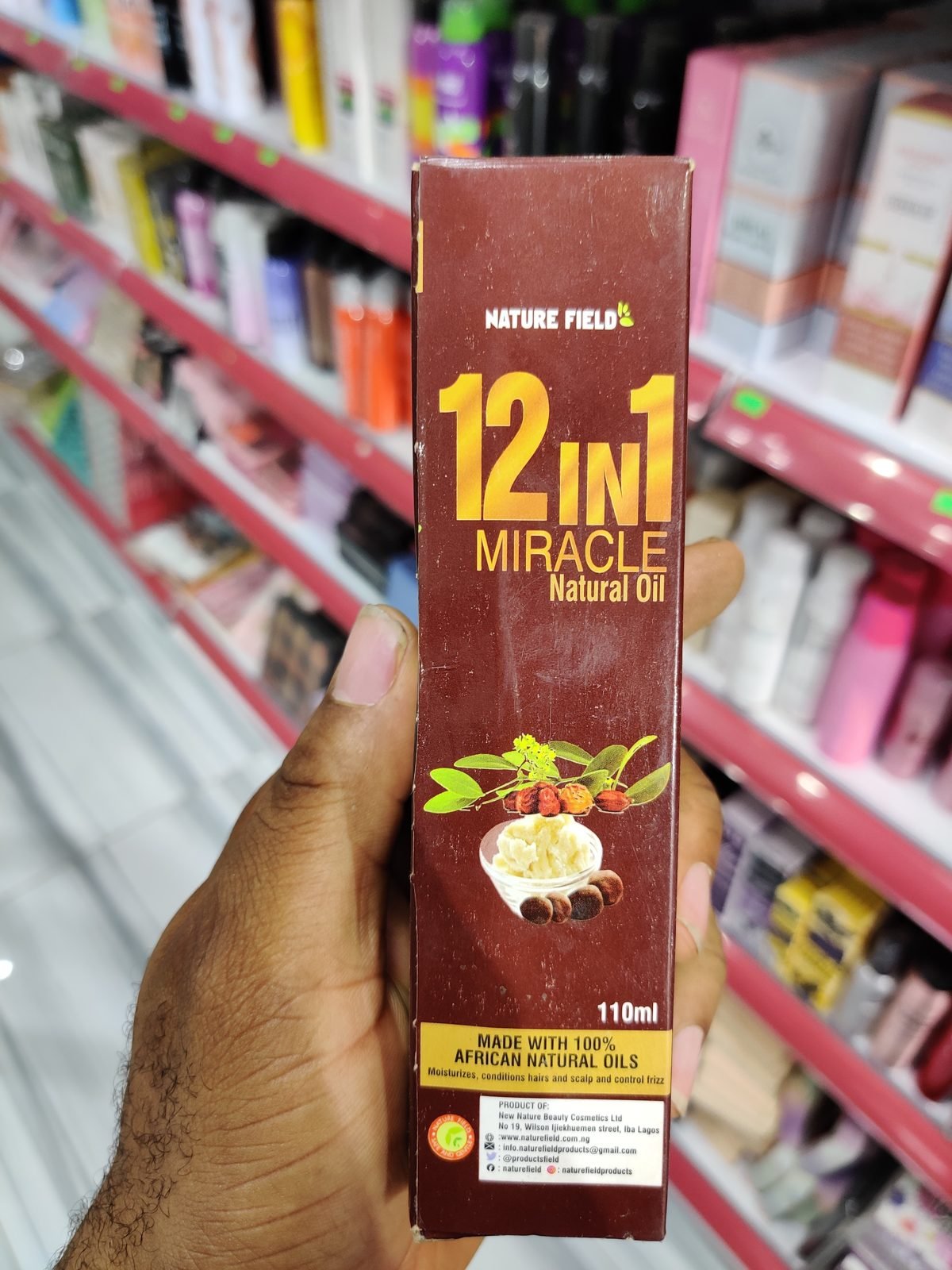 Nature Field 12 in 1 Miracle Natural Oil 110 ml