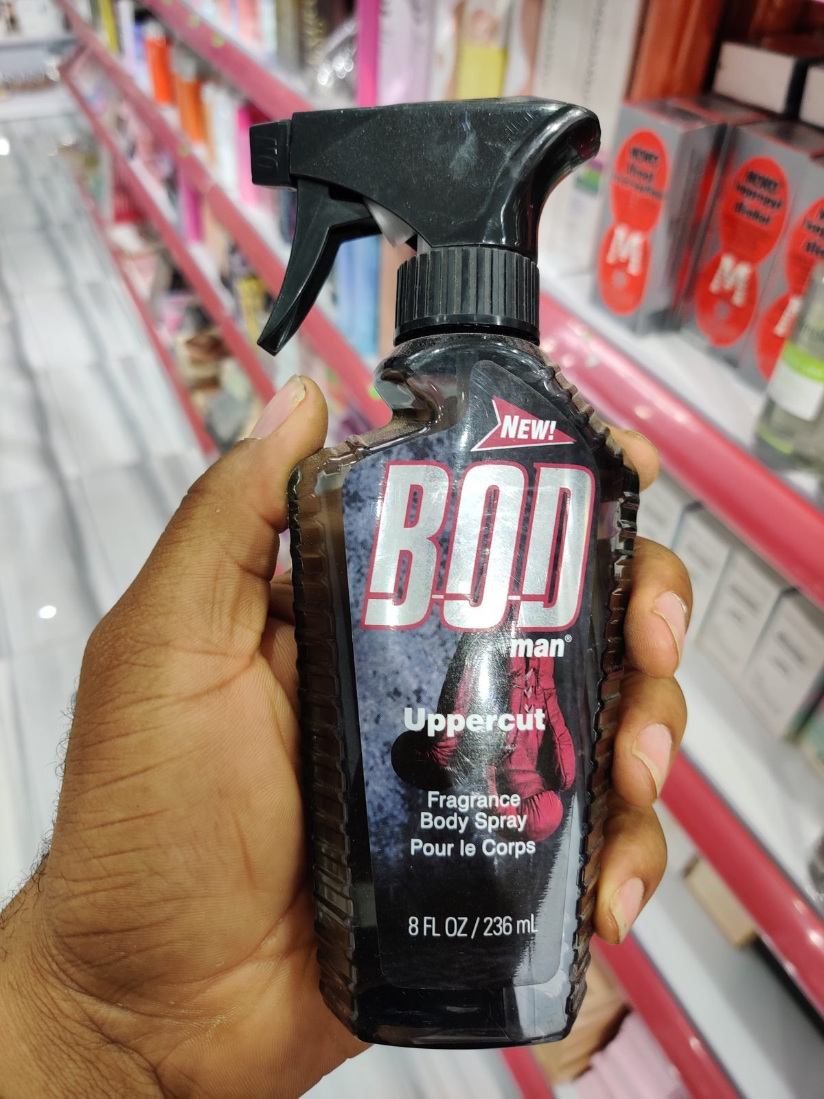 BOD Man Uppercut, Fragrance Body Spray 8 fl oz / 236 ml