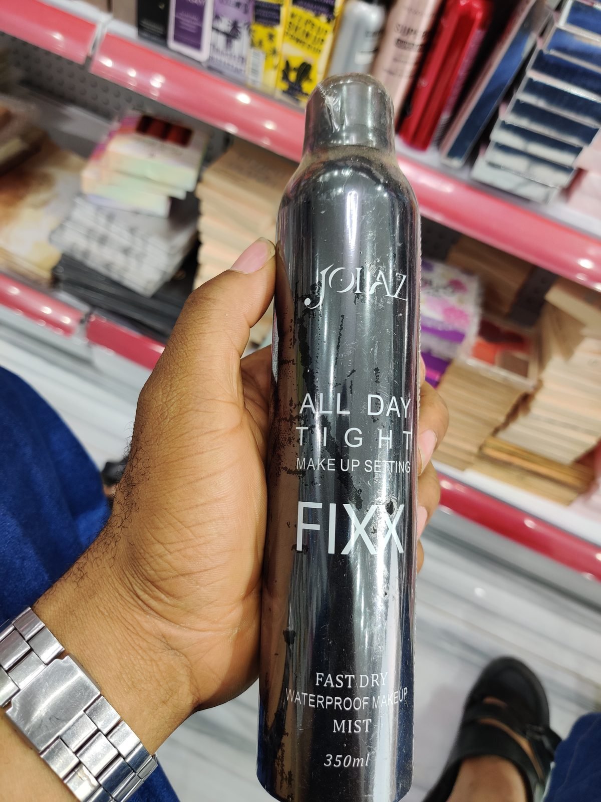 Jolaz All Day Tight FIXX, Make Up Setting, Fast Dry Waterproof Makeup Mist 350ml