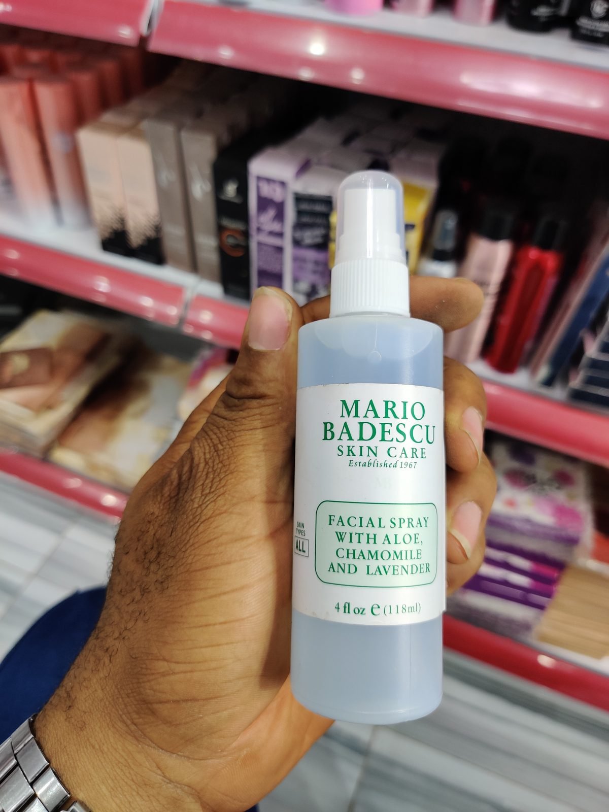 Mario Badescu Skin Care Facial Spray with Aloe, Chamomile and Lavender 4fl oz (118ml)
