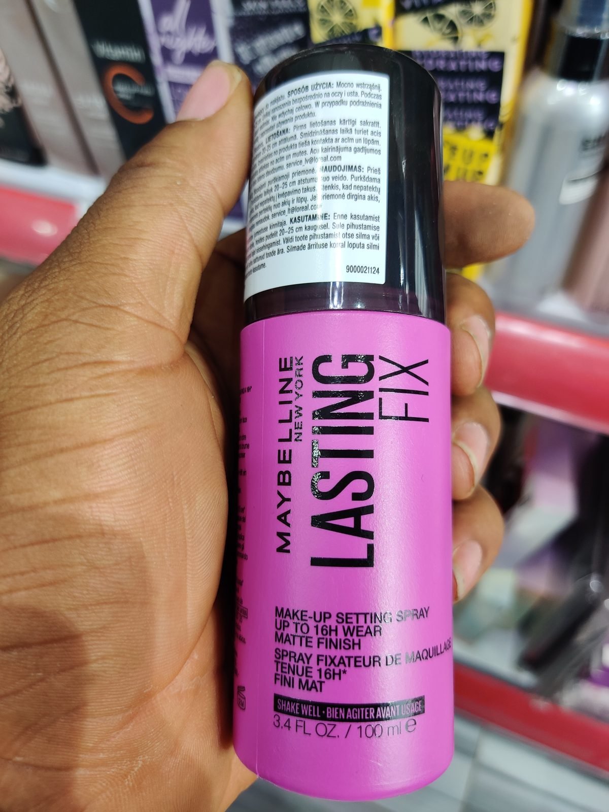 Maybelline New York Lasting Fix Makeup Setting Spray Matte Finish 100ml