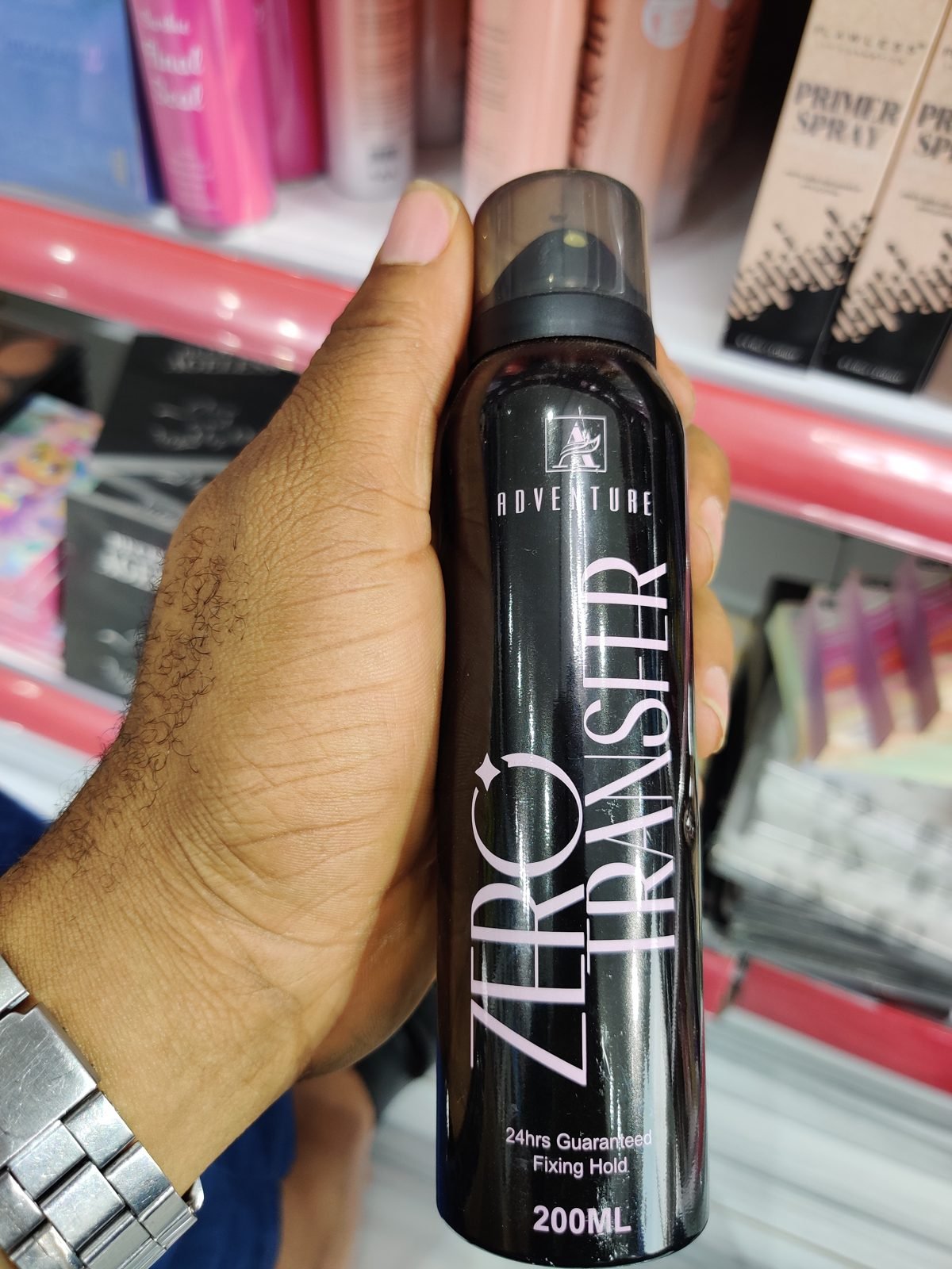 Adventure Zero Transfer, 24hrs Guaranteed Fixing Hold 200ml