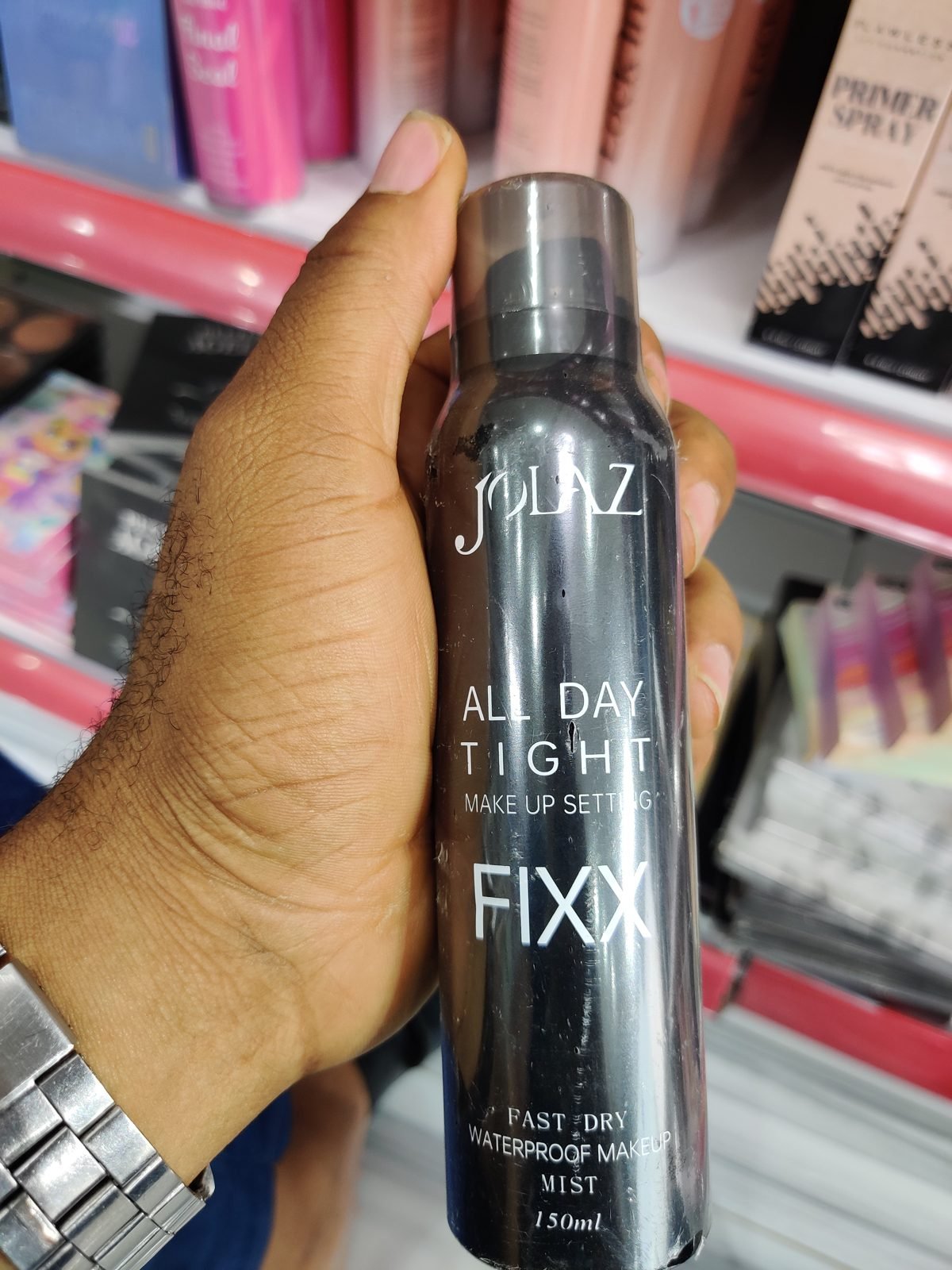 Jolaz All Day Tight FIXX, Fast Dry Waterproof Makeup Mist 150ml