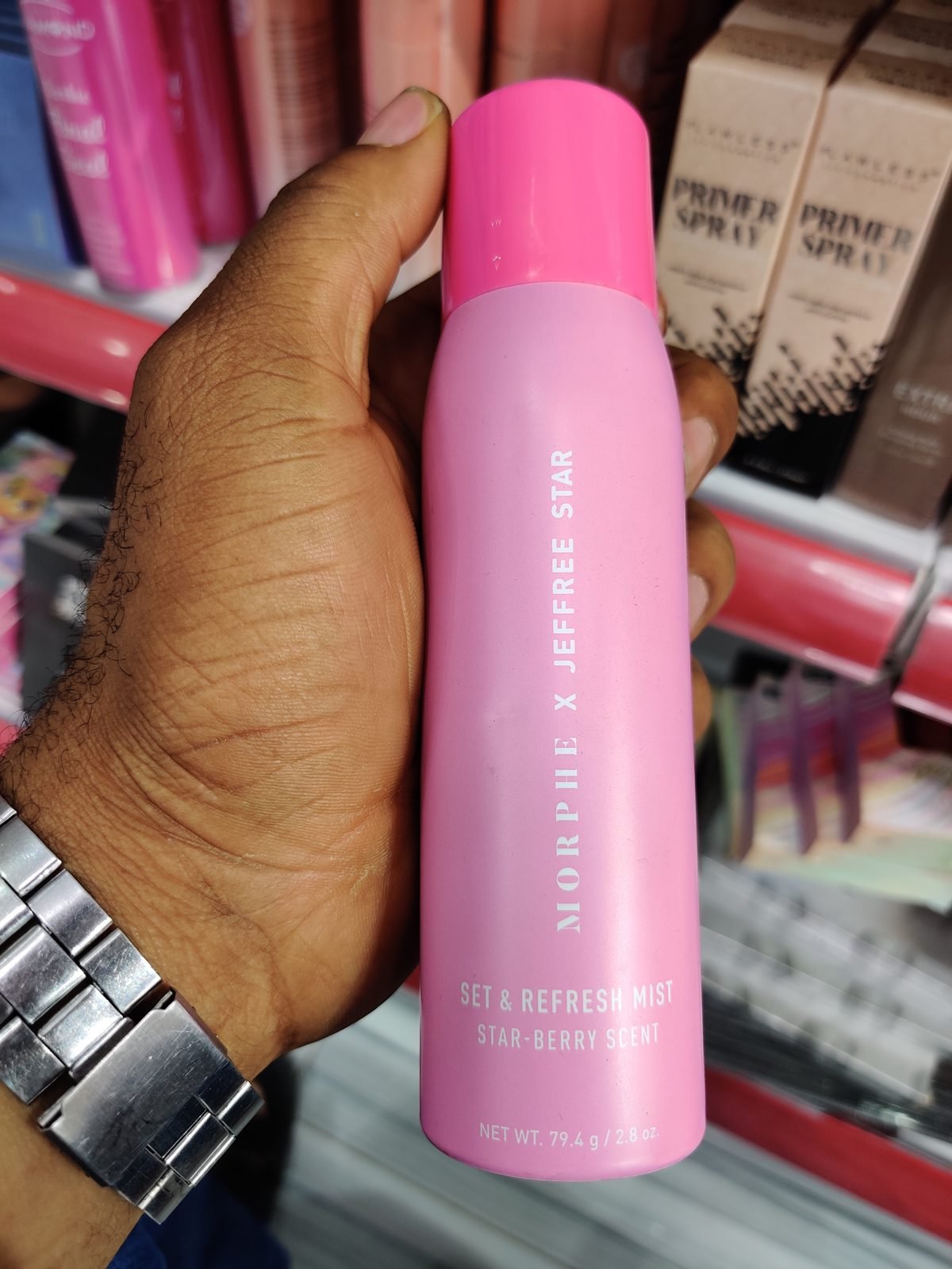 Morphe x Jeffree Star Set & Refresh Mist, Star-Berry Scent 79.4g / 2.8 oz