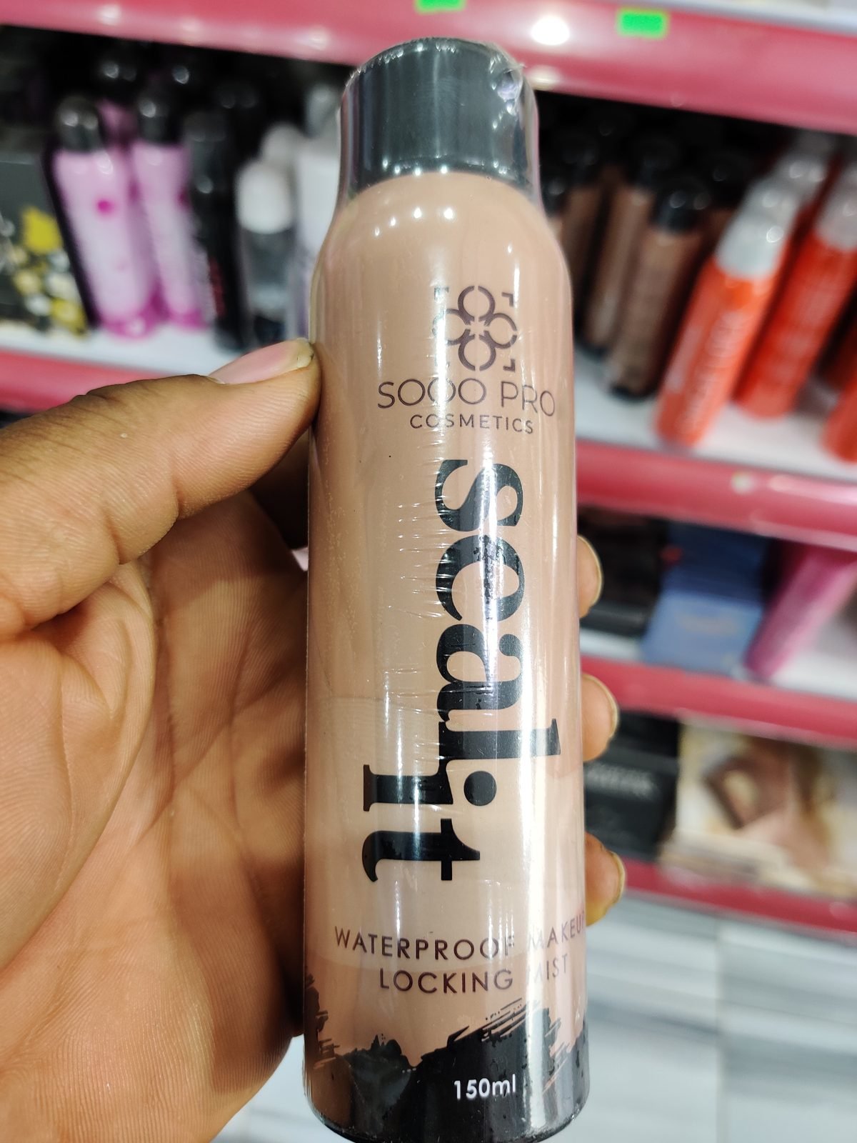 SOOO PRO Cosmetics Seal It, Waterproof Makeup Locking Mist 150ml