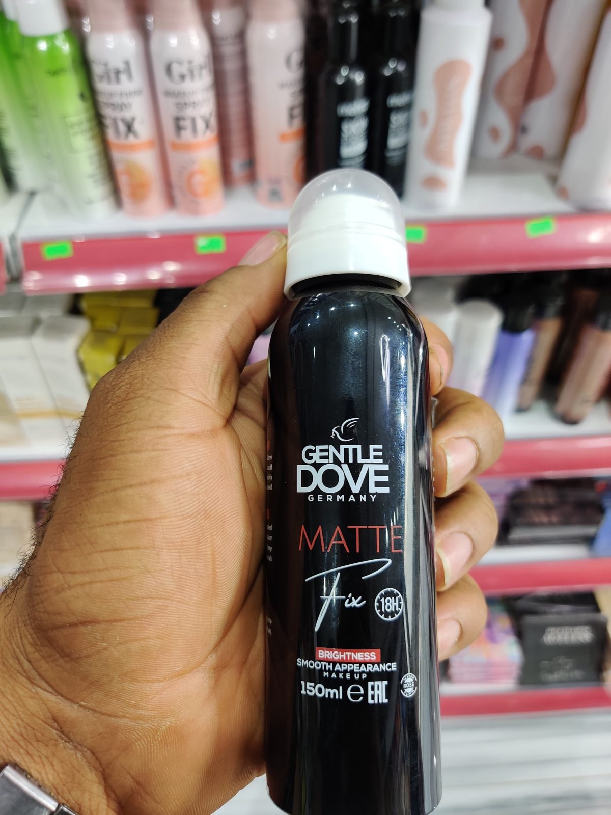 Gentle Dove Germany Matte Fix, 18H, Brightness Smooth Appearance Makeup 150ml