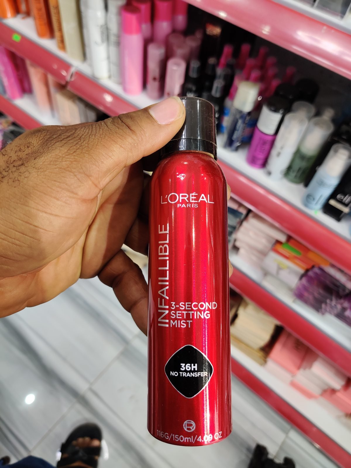 L'Oreal Paris Infallible 3-Second Setting Mist 36H 150ml