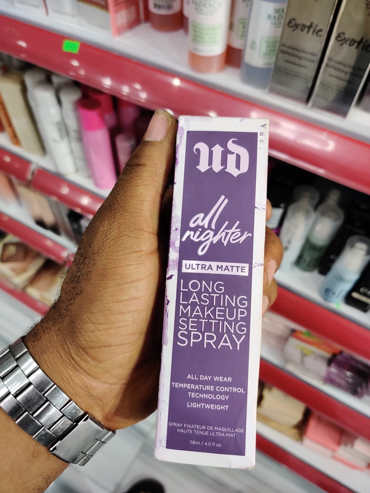 Urban Decay All Nighter Ultra Matte Long Lasting Makeup Setting Spray 118ml