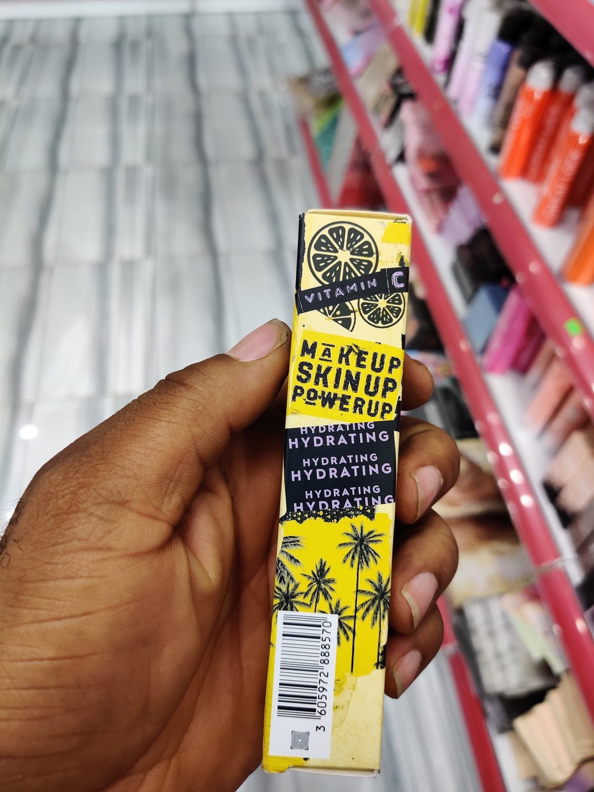Vitamin C Hydrating Makeup Skinup Powerup Cactus Flower Water
