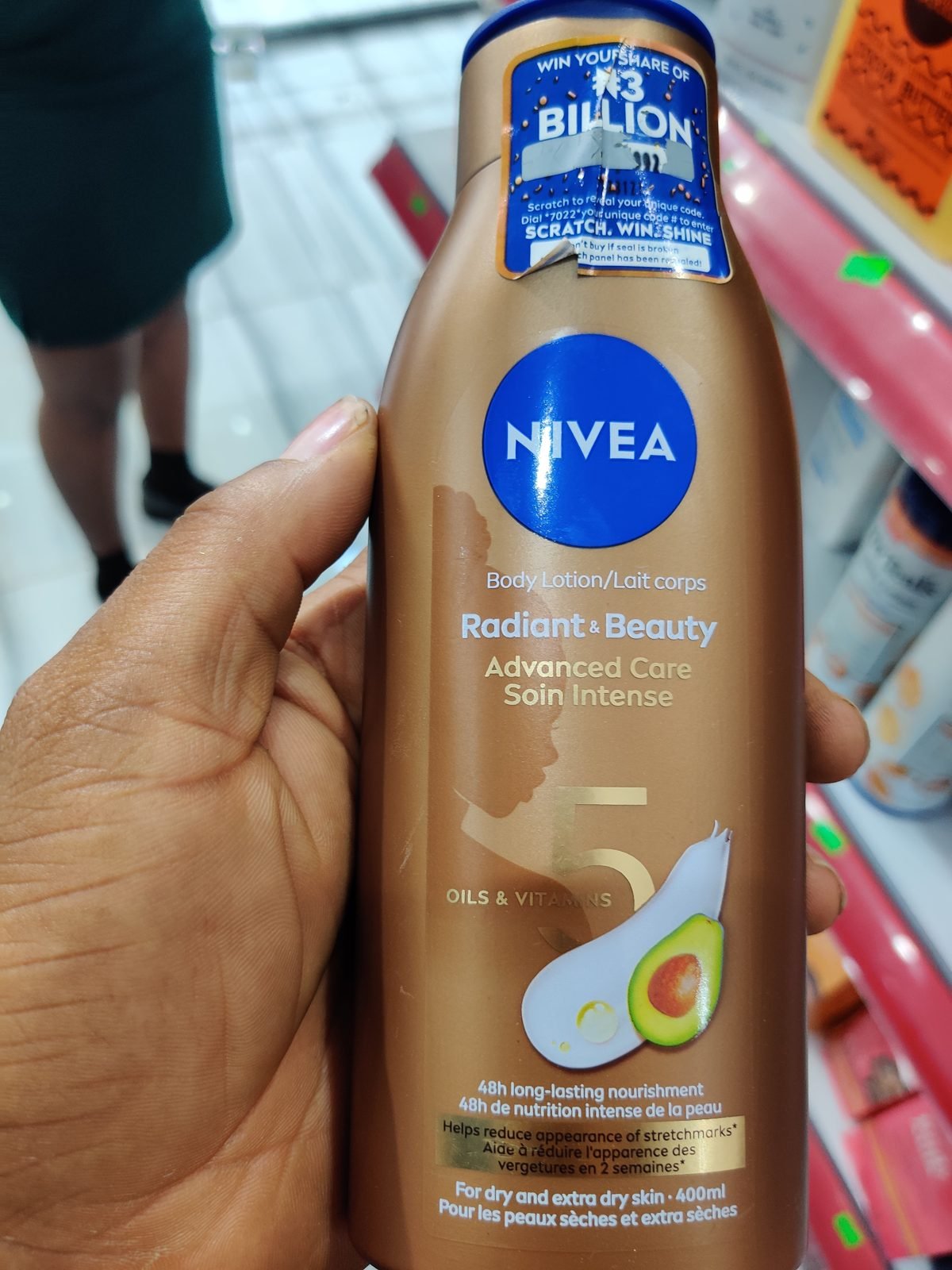 Nivea Radiant & Beauty Advanced Care Body Lotion 400ml