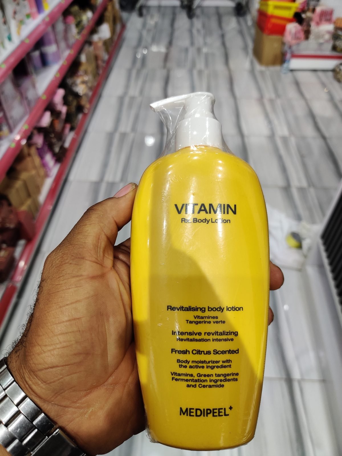Medi-Peel Vitamin R6 Body Lotion Revitalising Fresh Citrus Scented
