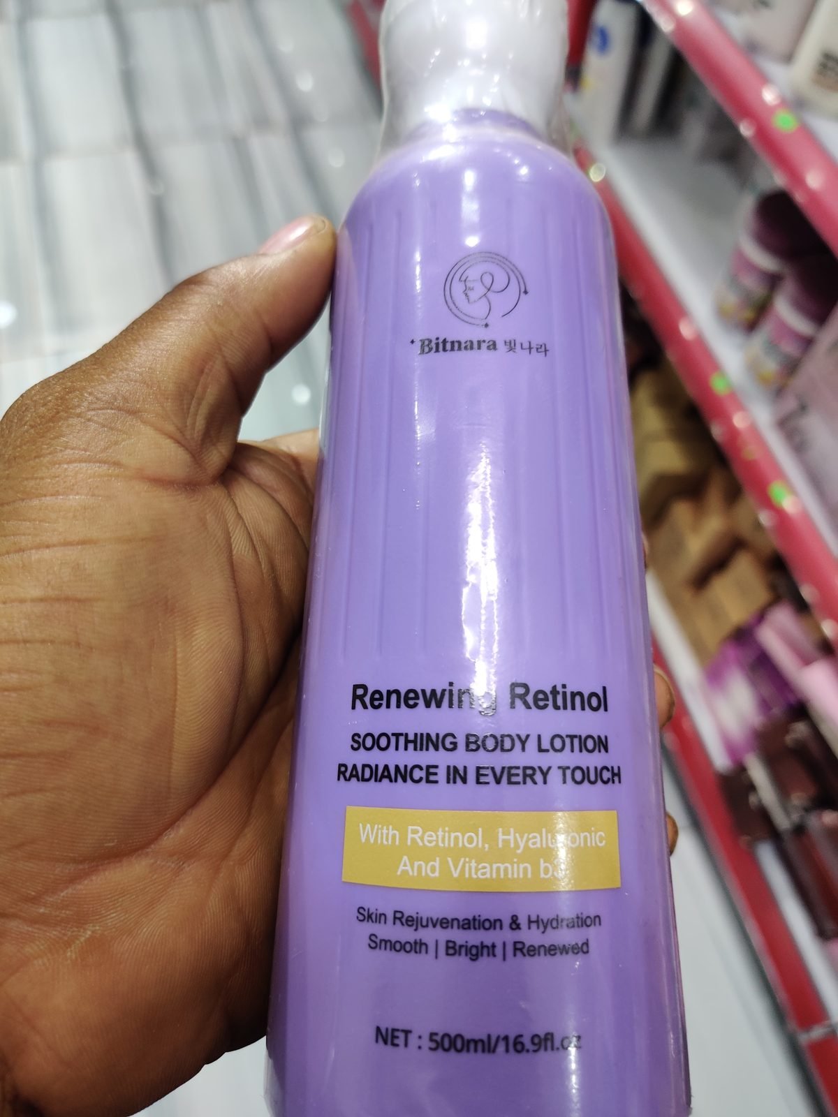 Bitnara Renewing Retinol Soothing Body Lotion 500ml