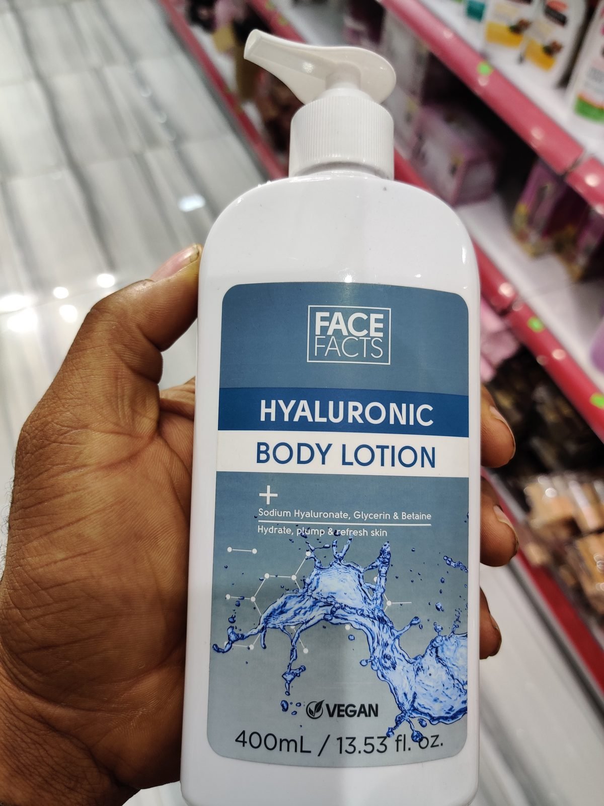 Face Facts Hyaluronic Body Lotion 400ml
