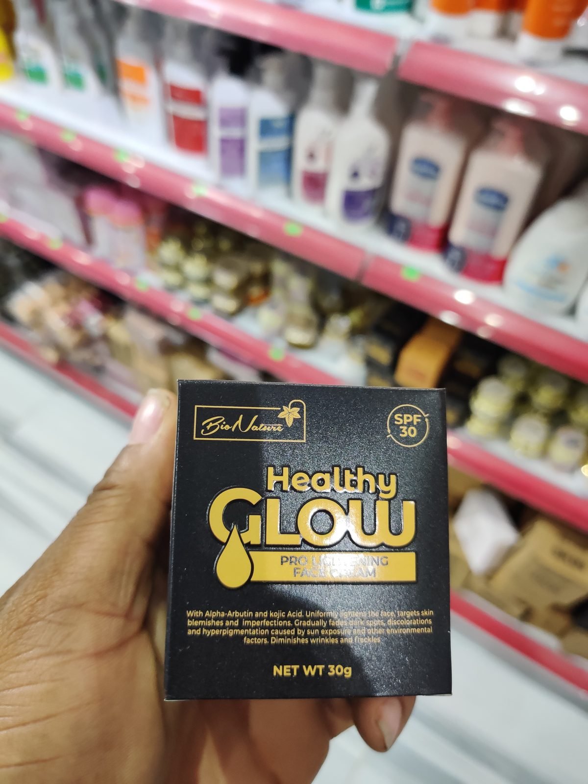 Bio Nature Pro Lightening, Alpha-Arbutin and Kojic Acid, SPF 30 30g