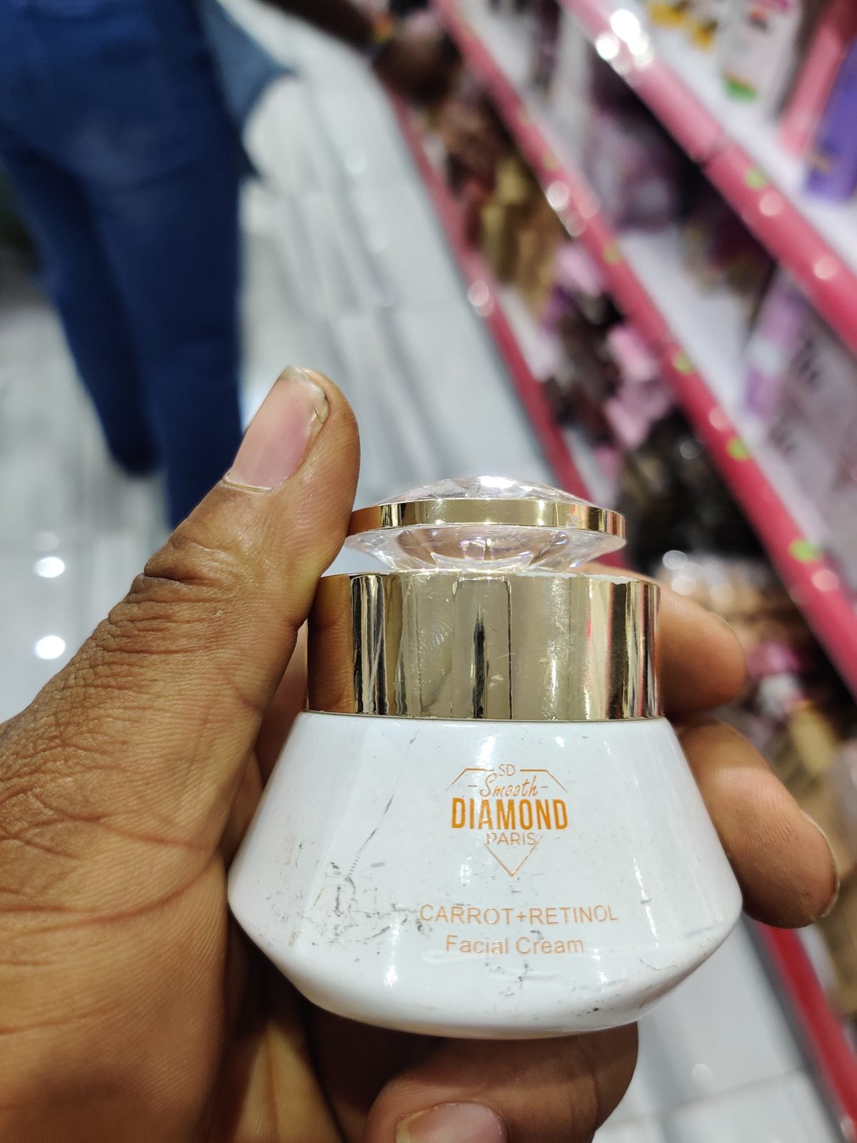 SD Smooth Diamond Paris Carrot+Retinol Facial Cream