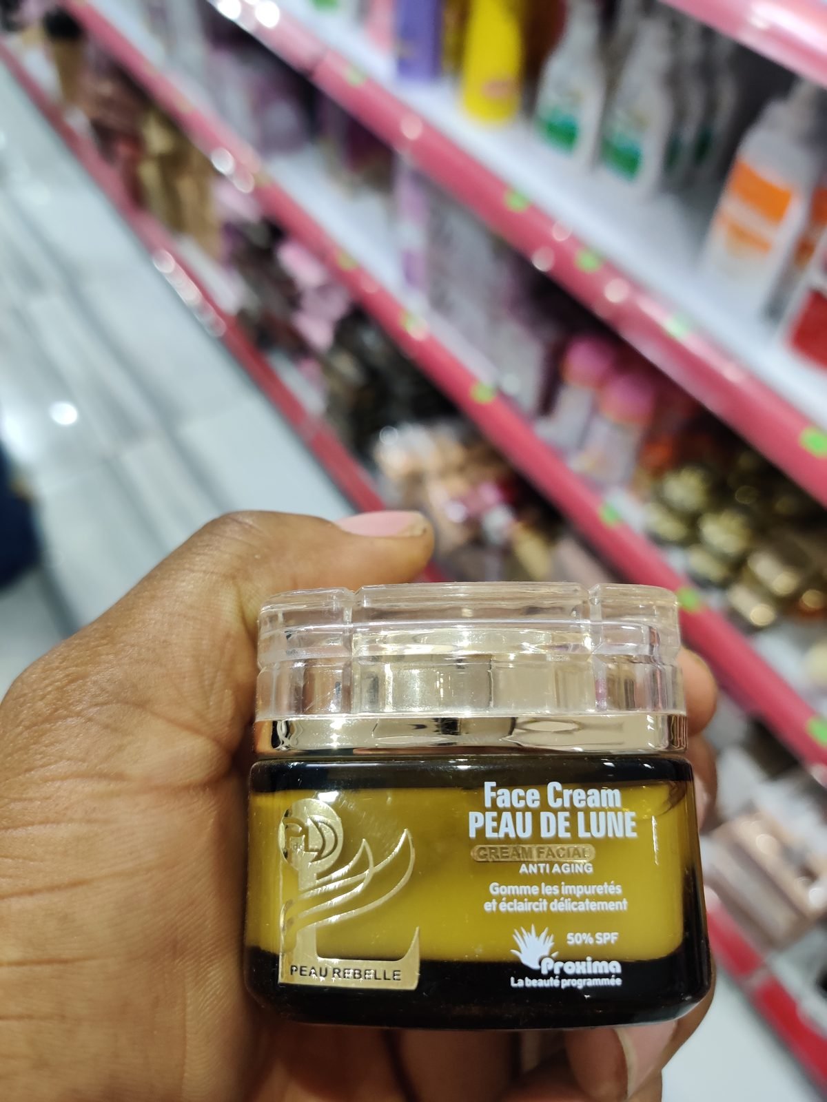 PDL / Proxima Peau Rebelle, Cream Facial, Anti Aging, 50% SPF